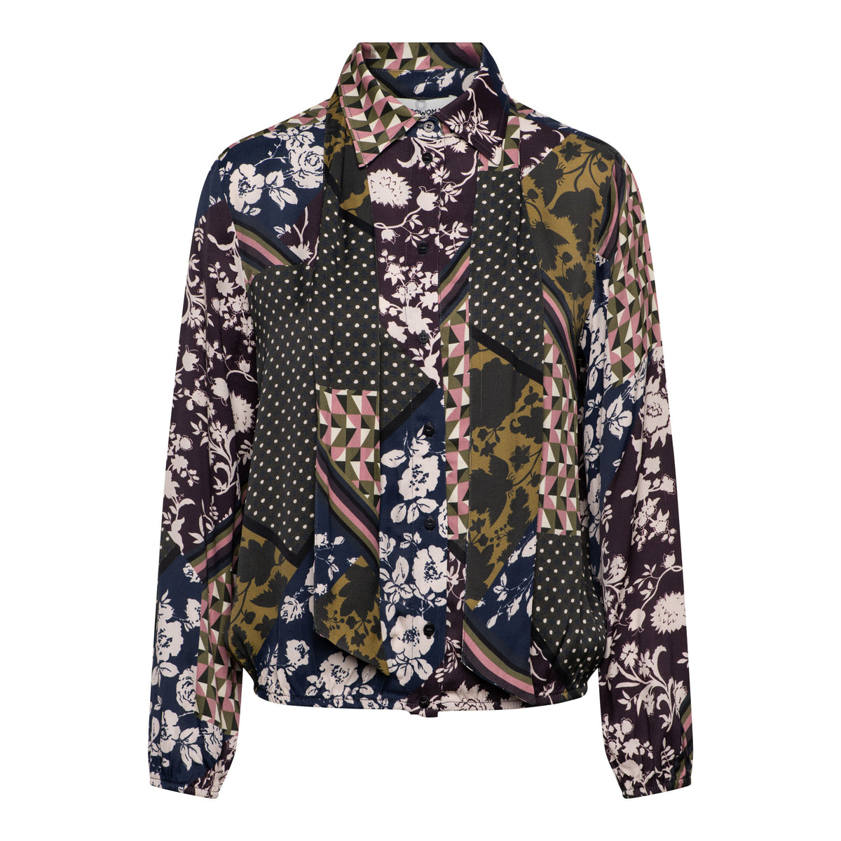 &Co Woman ALISHA PATCHWORK Groen - OAK Fashion Noordwolde