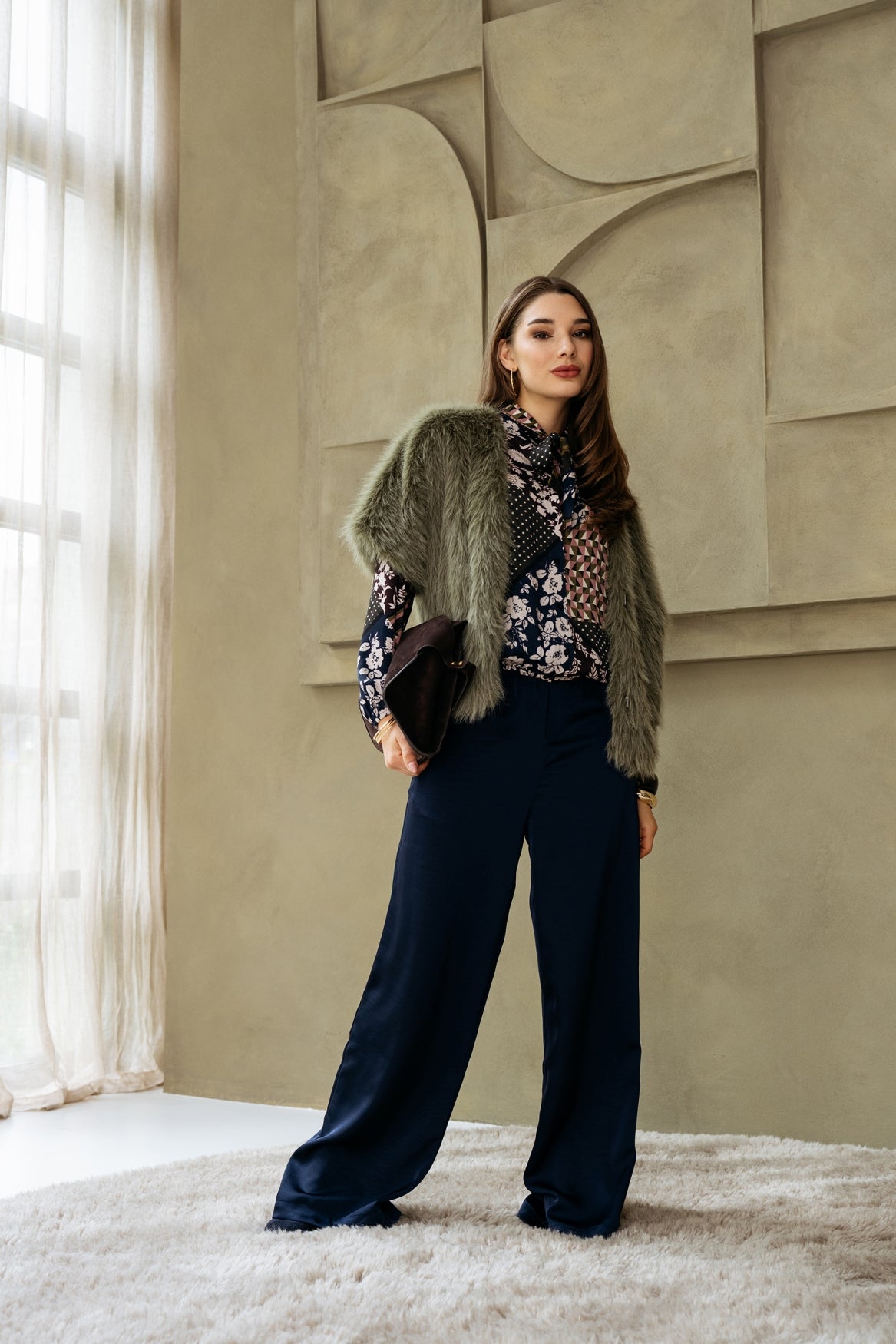 &Co Woman ALISHA PATCHWORK Groen - OAK Fashion Noordwolde