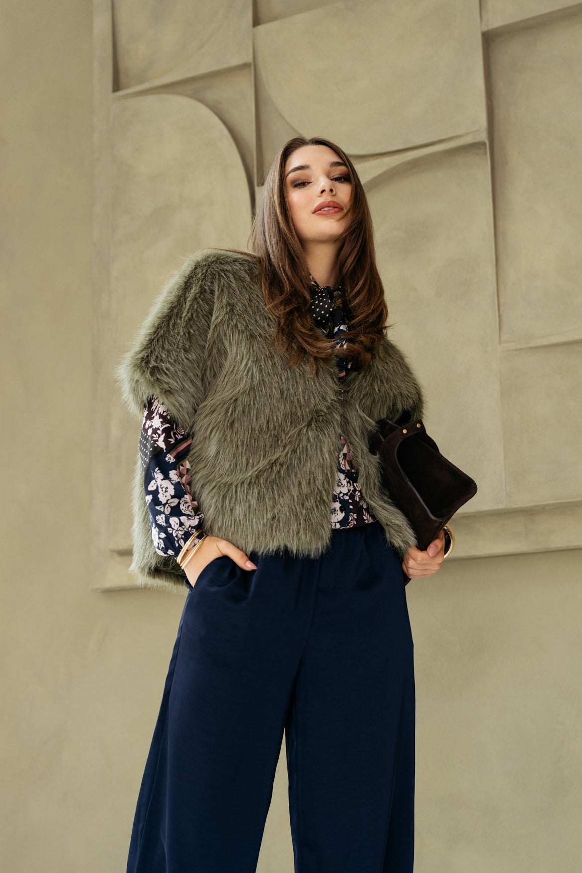 &Co Woman ALISHA PATCHWORK Groen - OAK Fashion Noordwolde