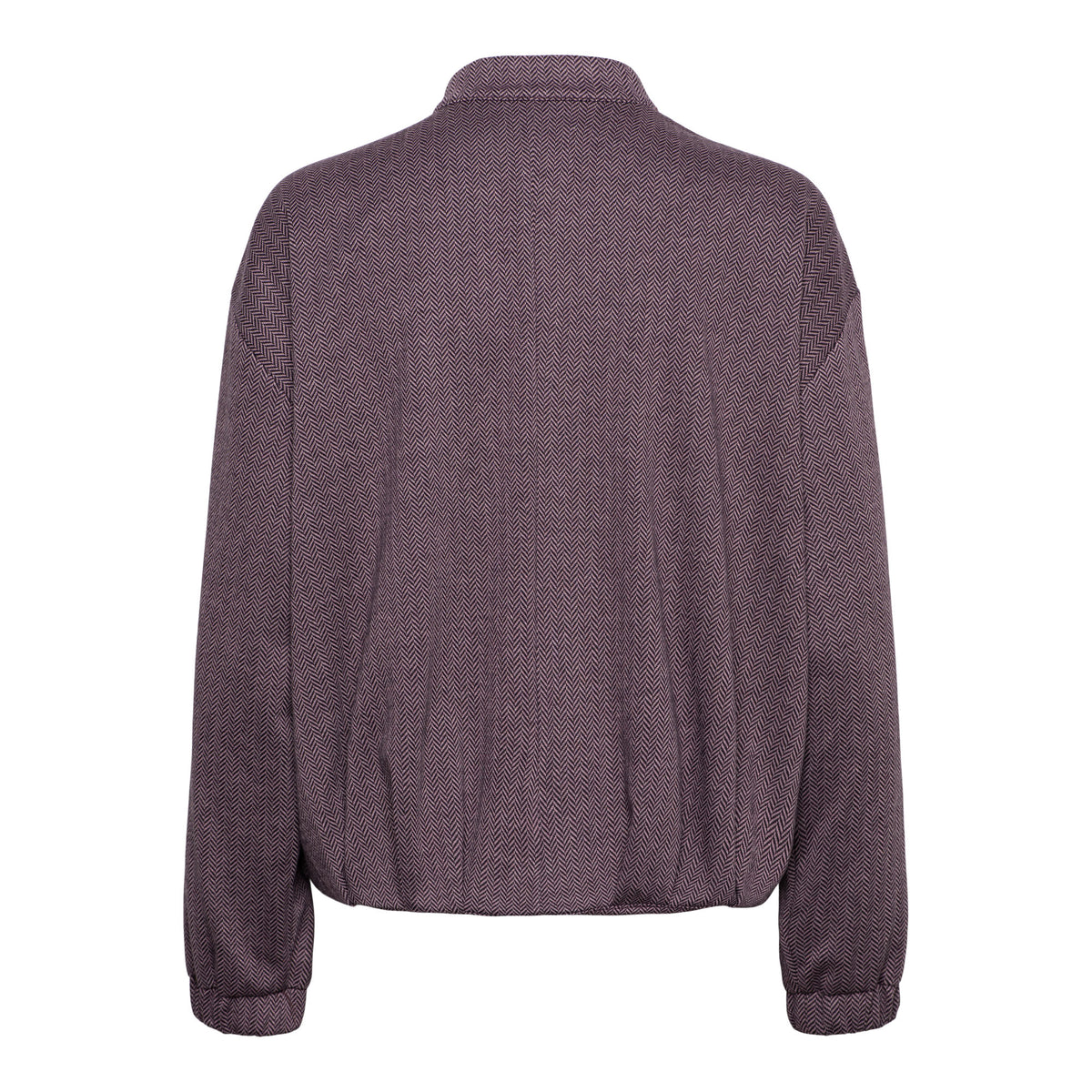 &Co Woman CORA HERRINGBONE Paars - OAK Fashion Noordwolde