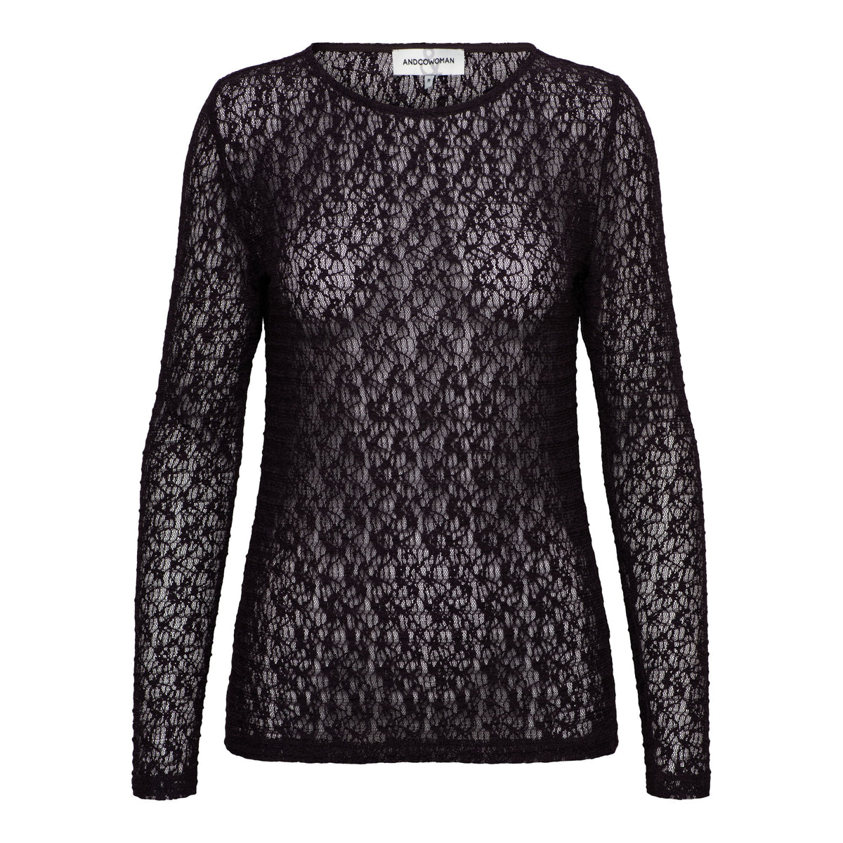 &Co Woman TRIS LACE Paars - OAK Fashion Noordwolde