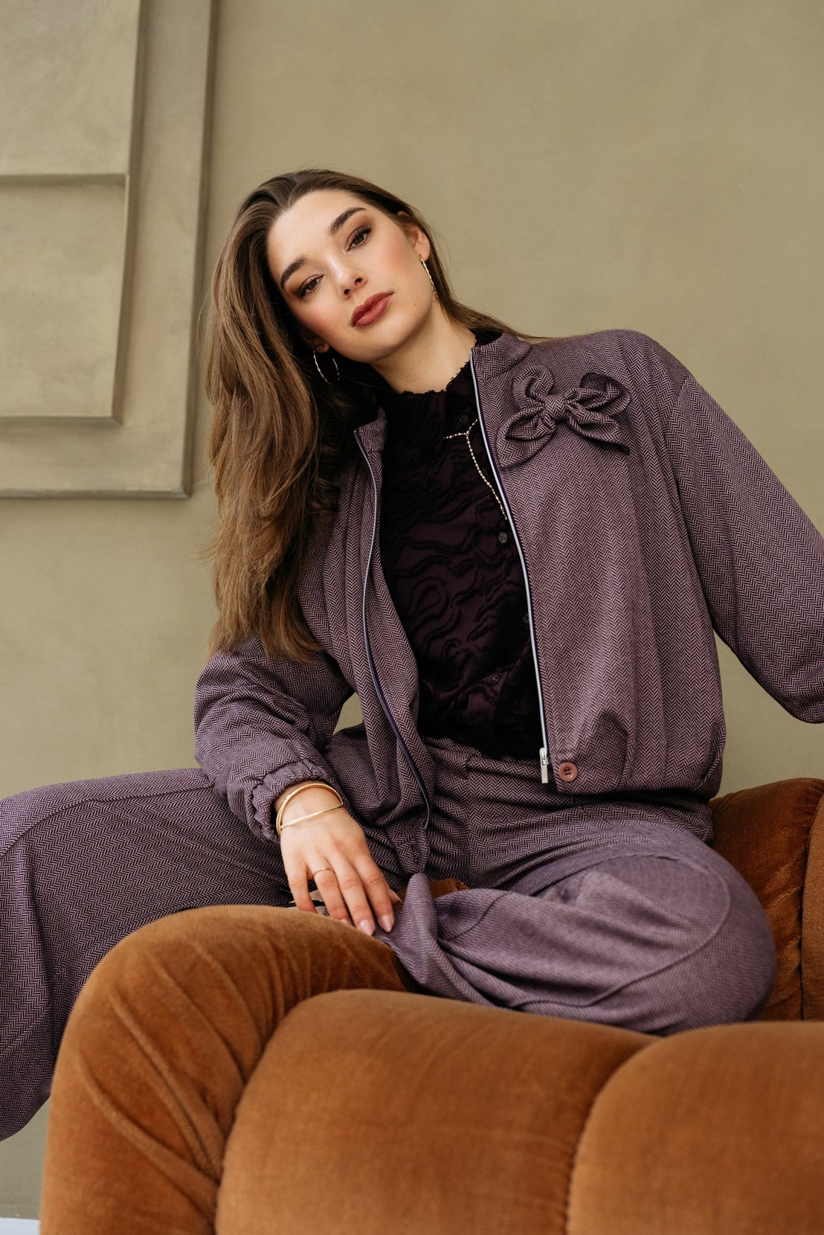 &Co Woman WENDELIEN Paars - OAK Fashion Noordwolde