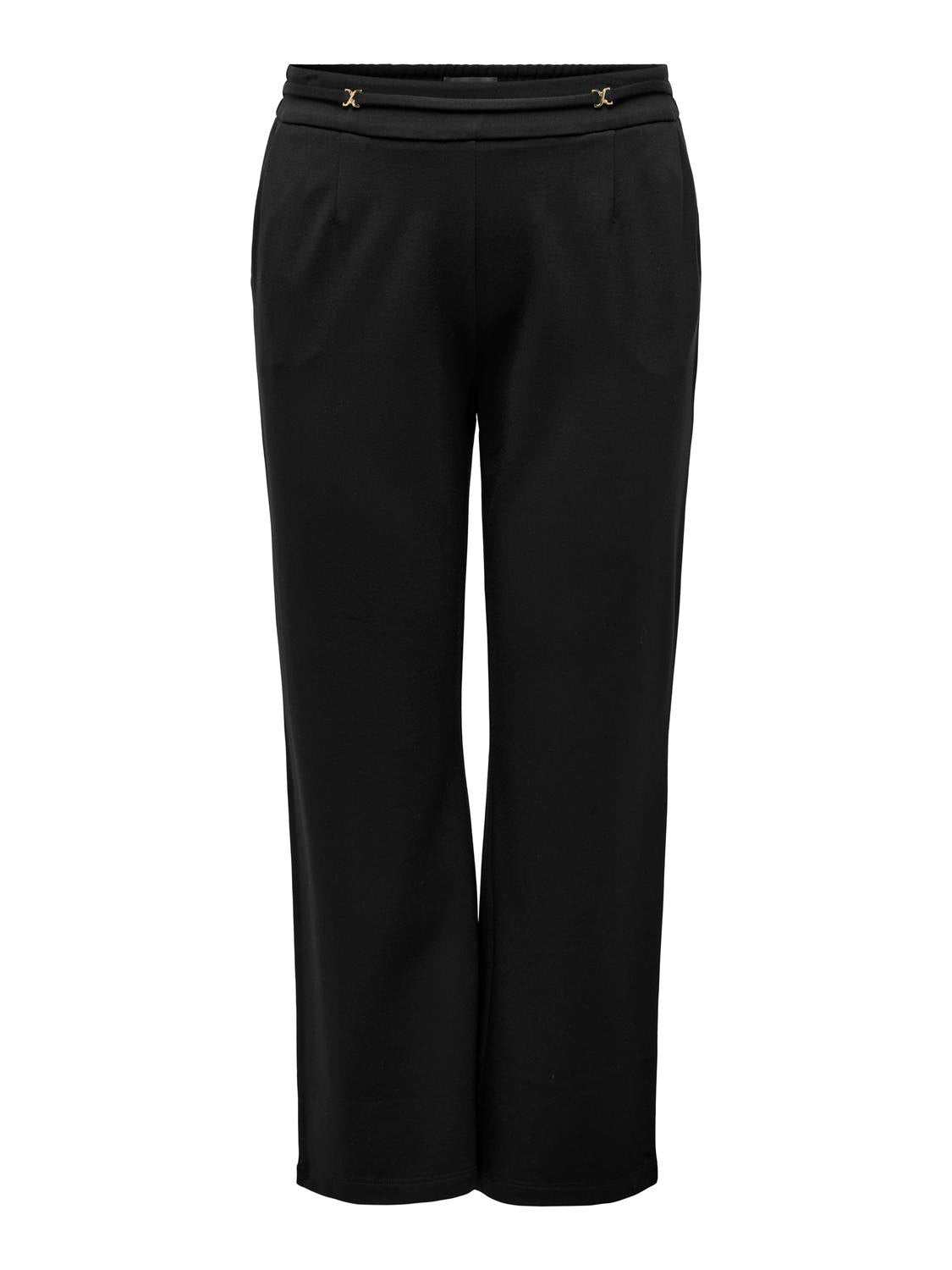 Carmakoma CARGOLDTRASH LIFE HW BELT WIDE PANT PNT Zwart - OAK Fashion Noordwolde
