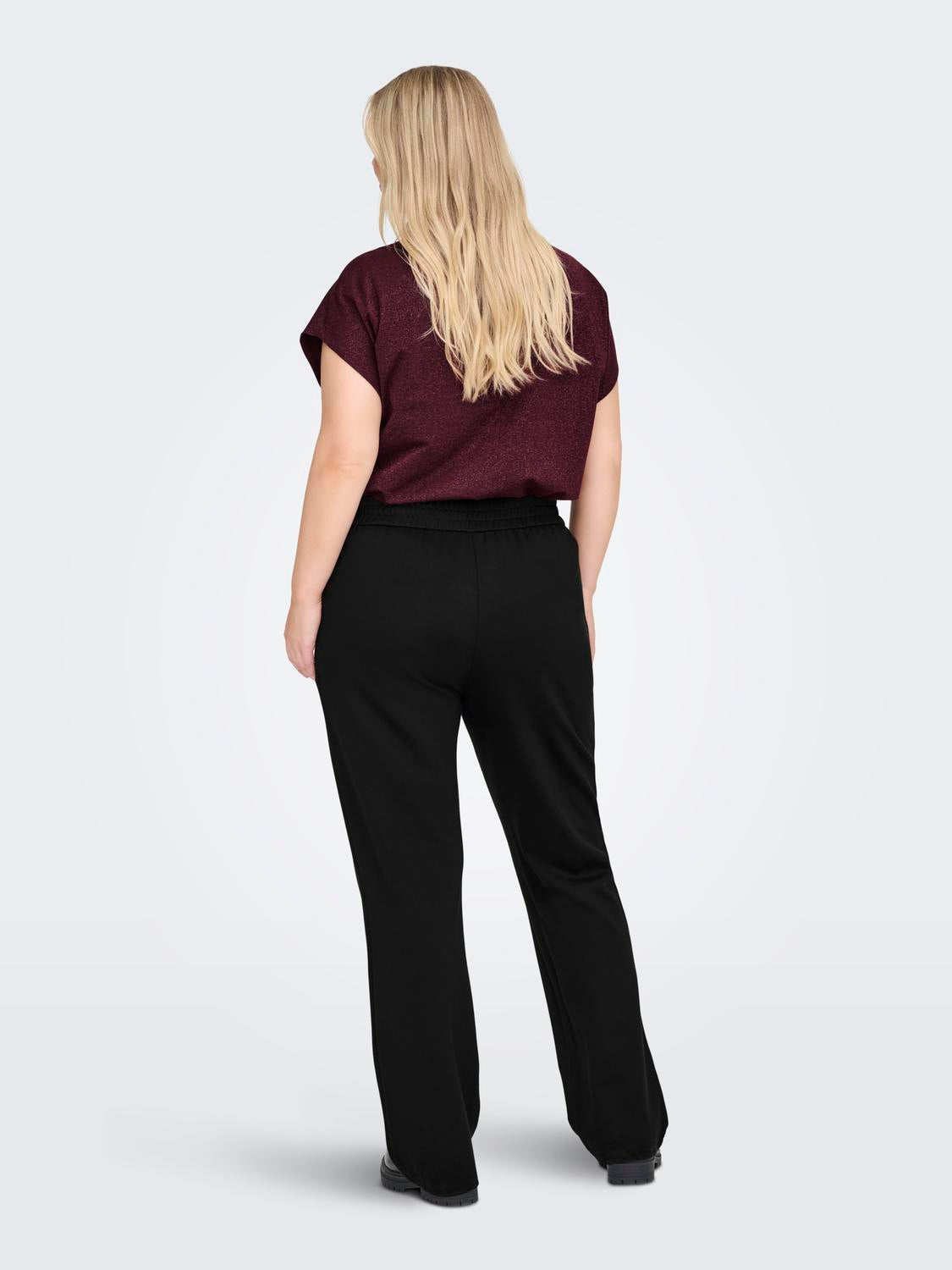 Carmakoma CARGOLDTRASH LIFE HW BELT WIDE PANT PNT Zwart - OAK Fashion Noordwolde