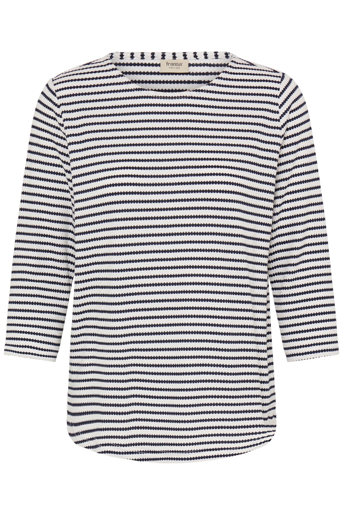Fransa FRJADE TEE 1 SALUTE STRIPE - OAK Fashion Noordwolde