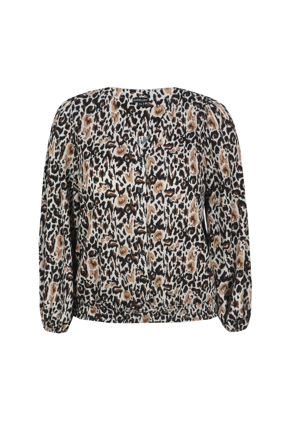 Exxcellent Cecily Blouse Bruin - OAK Fashion Noordwolde