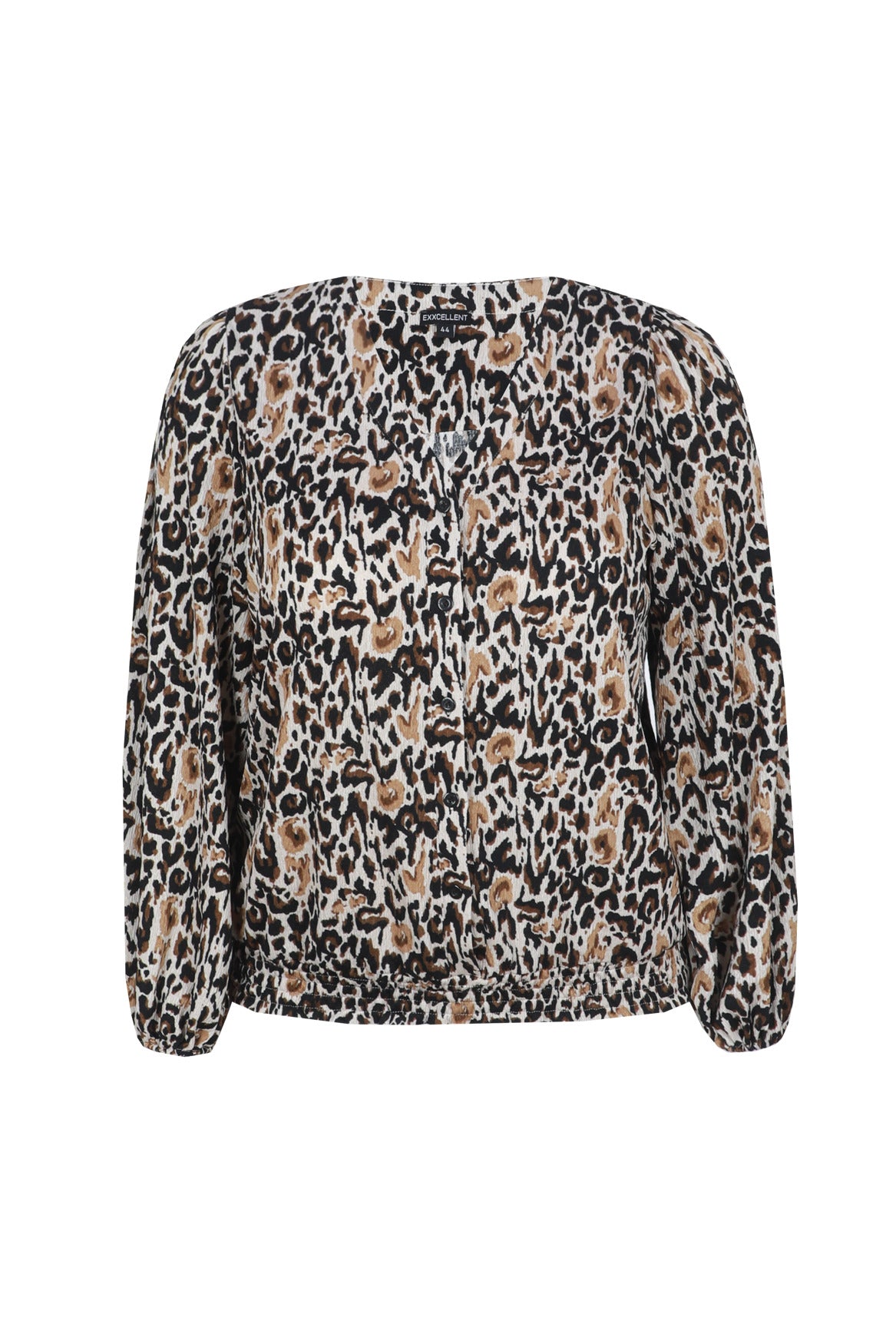 Exxcellent Cecily Blouse Bruin - OAK Fashion Noordwolde