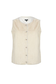 Aressa Gilet Bruin - OAK Fashion Noordwolde
