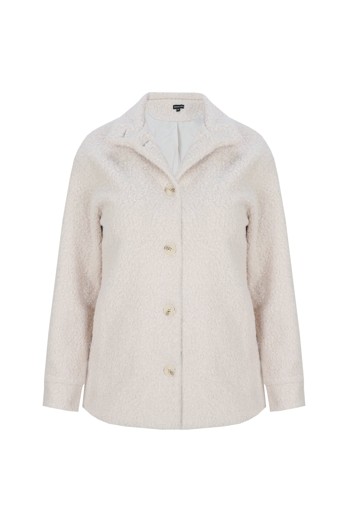 Exxcellent Nela coat Bruin - OAK Fashion Noordwolde