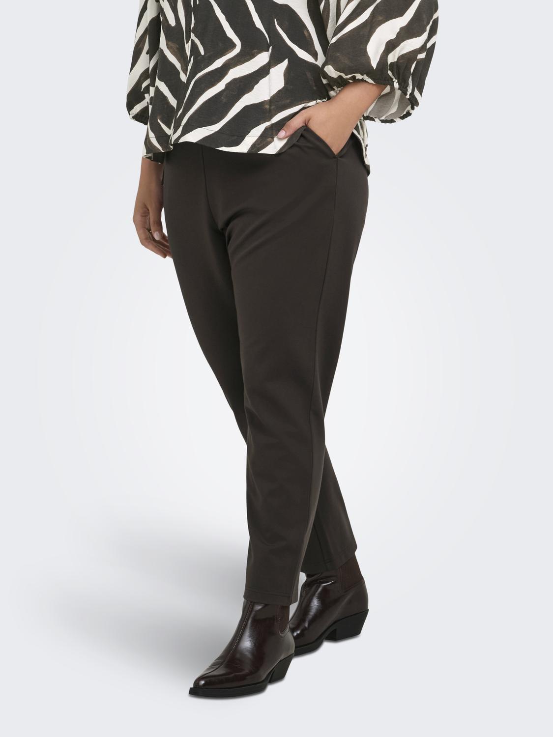 Carmakoma CARGOLDTRASH CLASSIC PANT NOOS Bruin - OAK Fashion Noordwolde