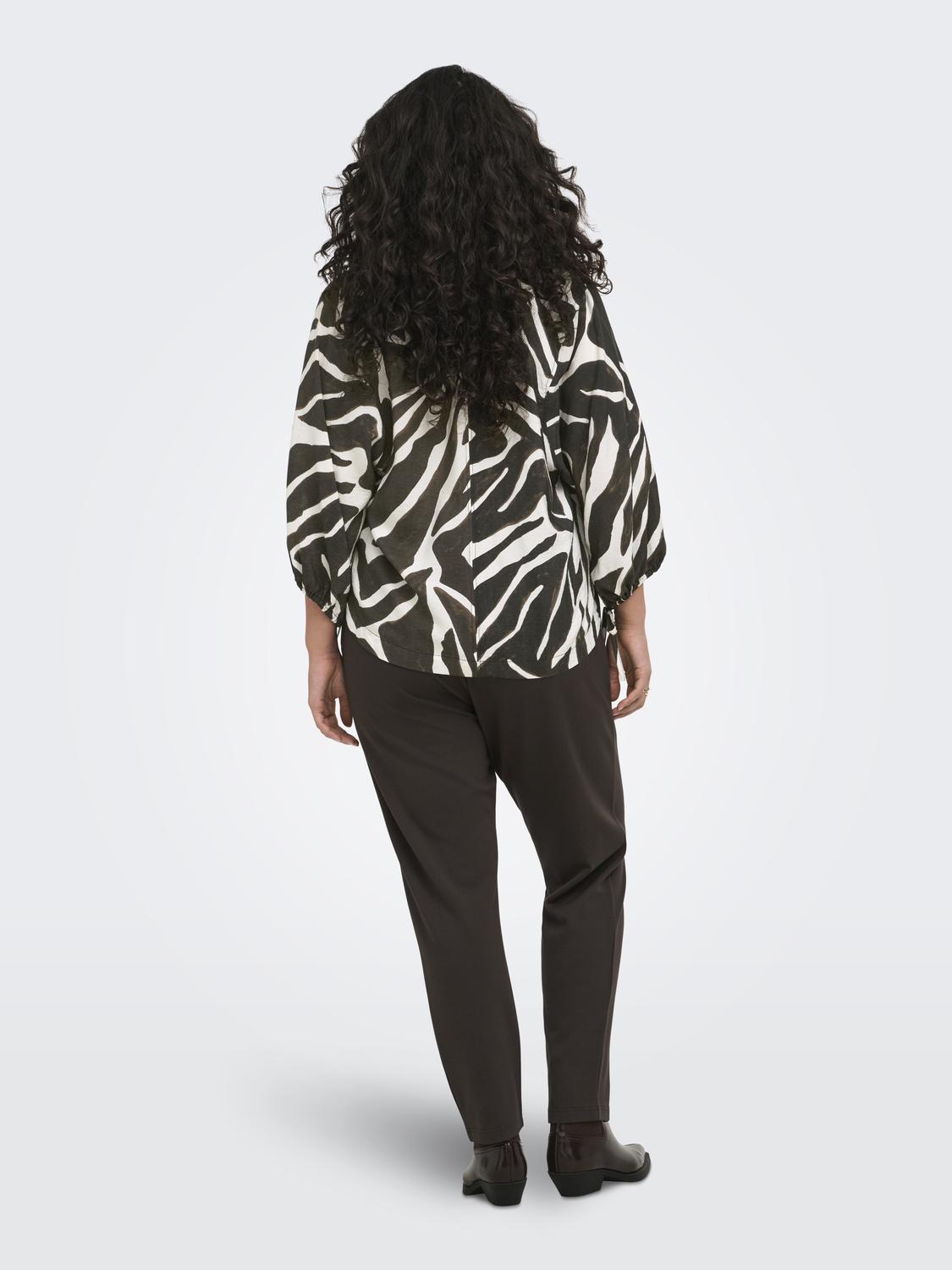 Carmakoma CARGOLDTRASH CLASSIC PANT NOOS Bruin - OAK Fashion Noordwolde