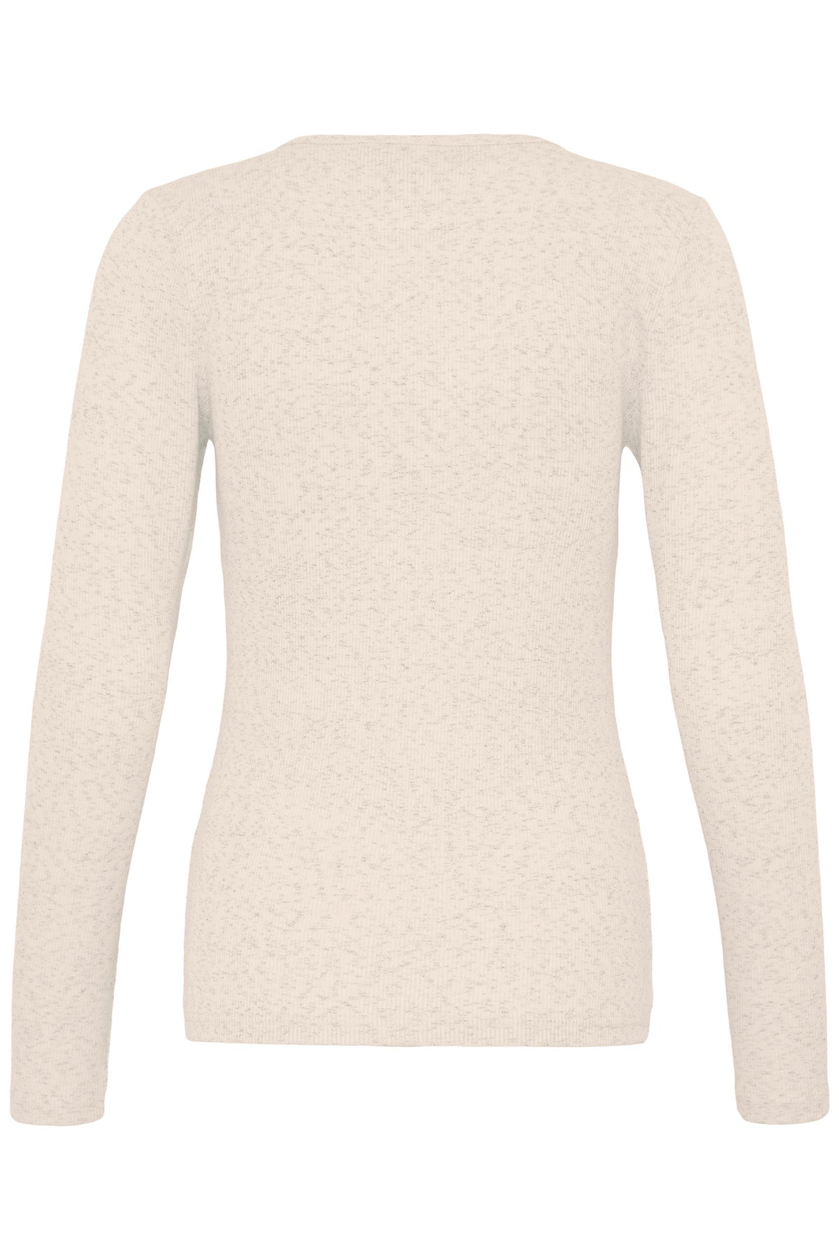Fransa FRJAVINA TEE 1 Pumice Stone Melange - OAK Fashion Noordwolde