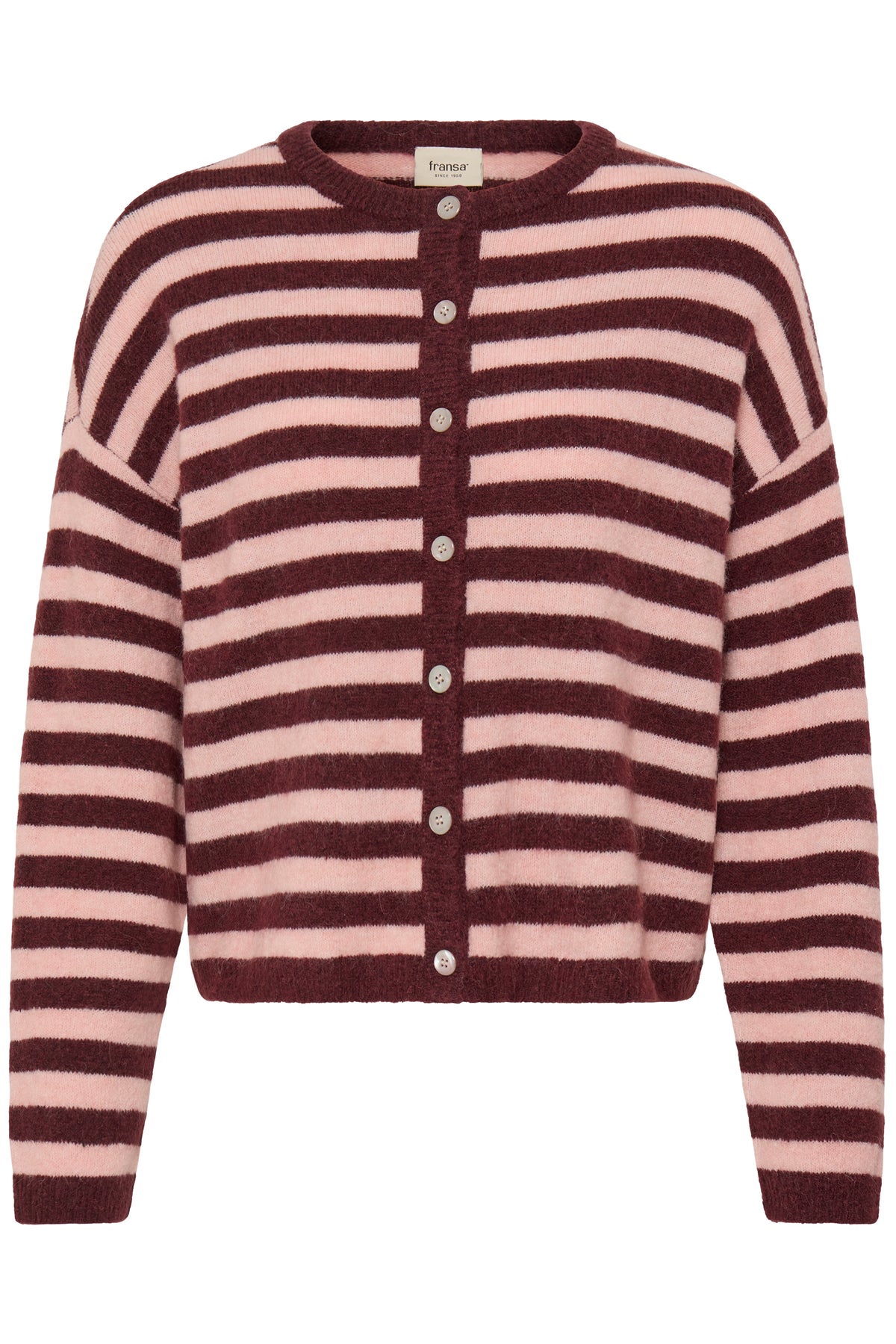 Fransa FRIDAA CAR 1 PORT-ROYAL STRIPE - OAK Fashion Noordwolde