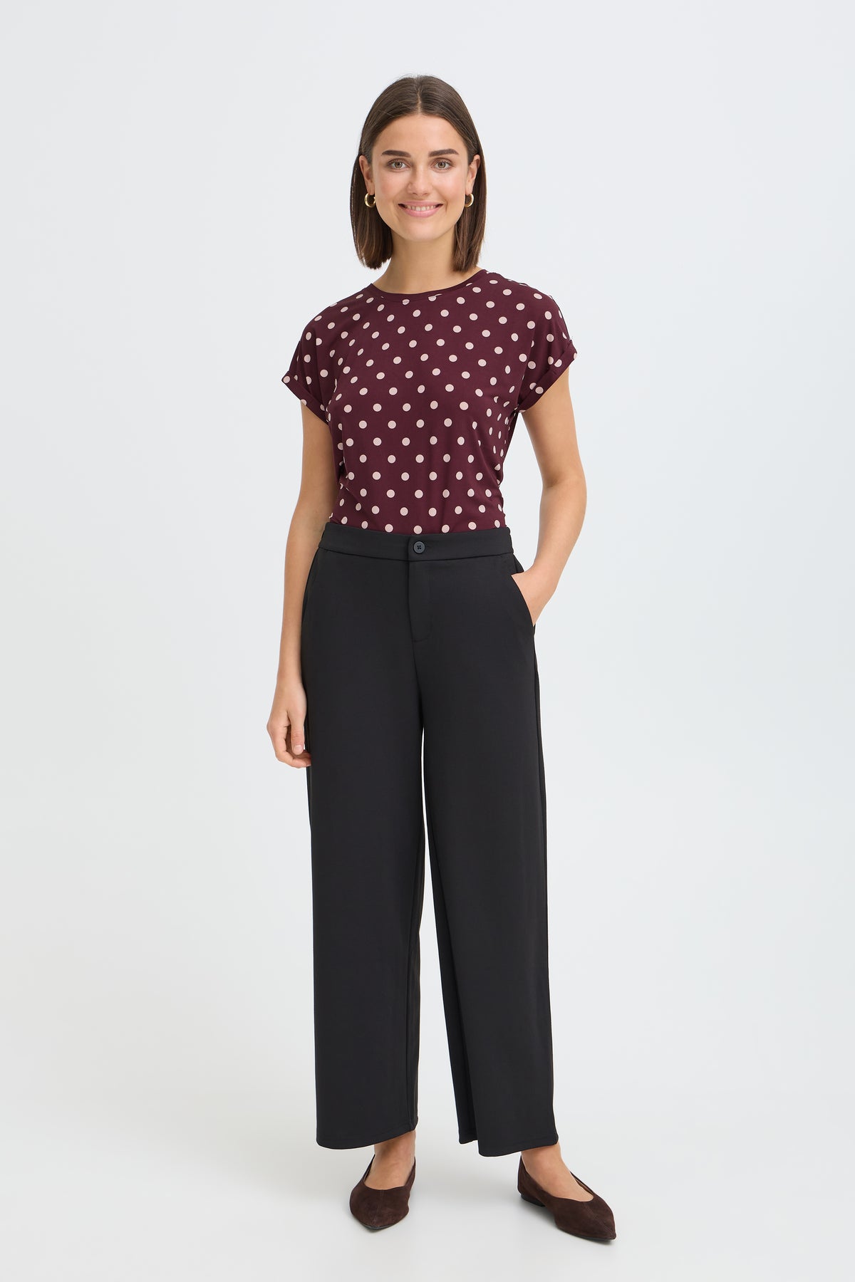 Fransa FRSEEN TEE 1 Port Royale - OAK Fashion Noordwolde