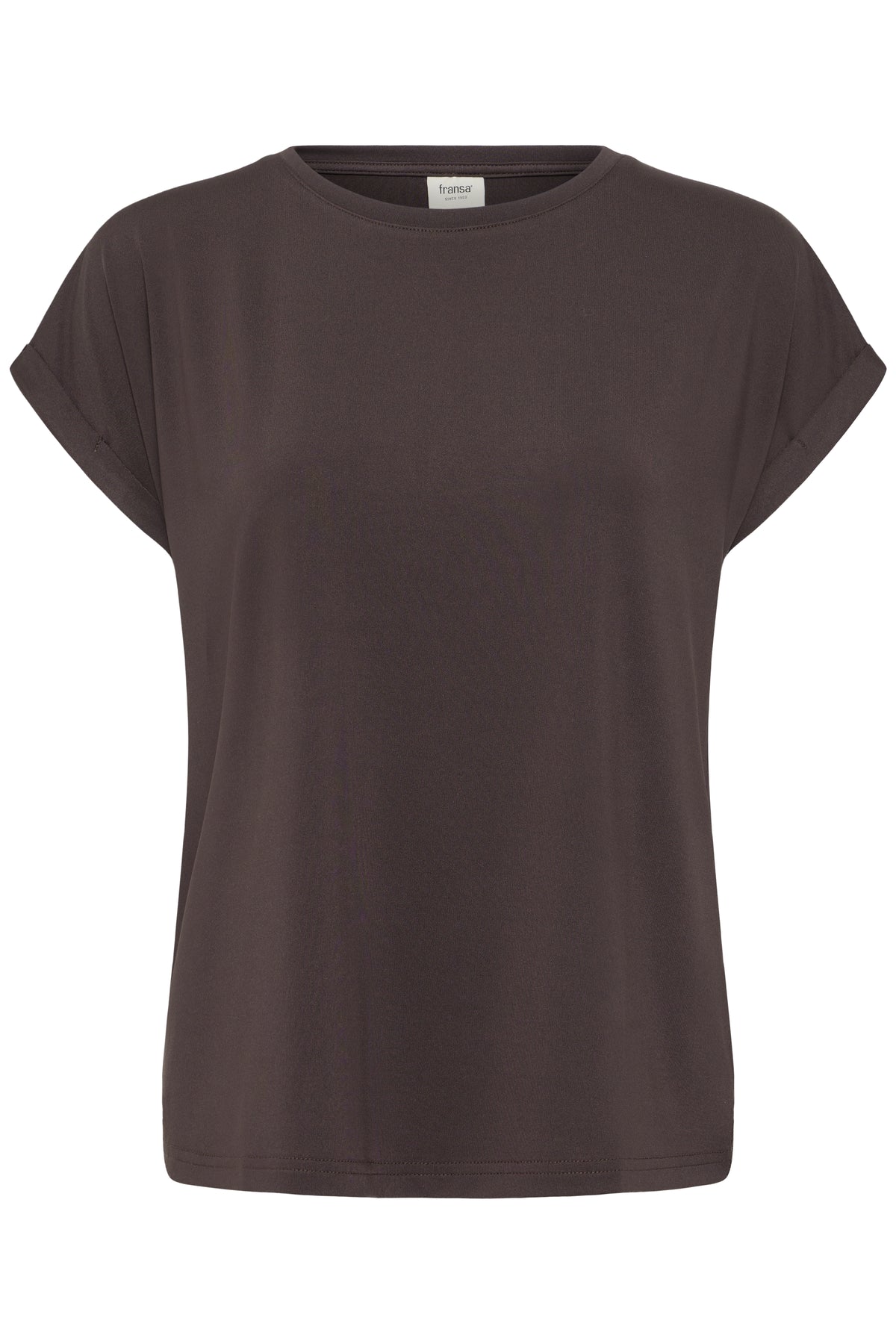 Fransa FRSEEN TEE 1 Bruin - OAK Fashion Noordwolde