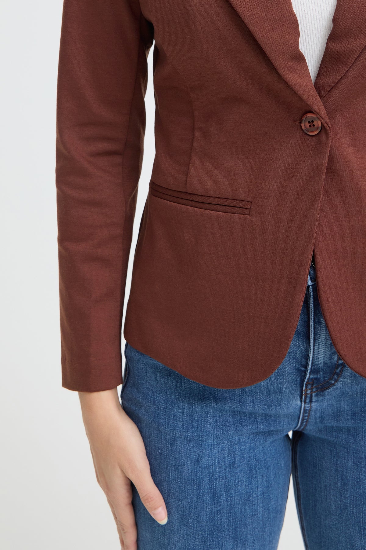 Fransa Blazer bronze - OAK Fashion Noordwolde