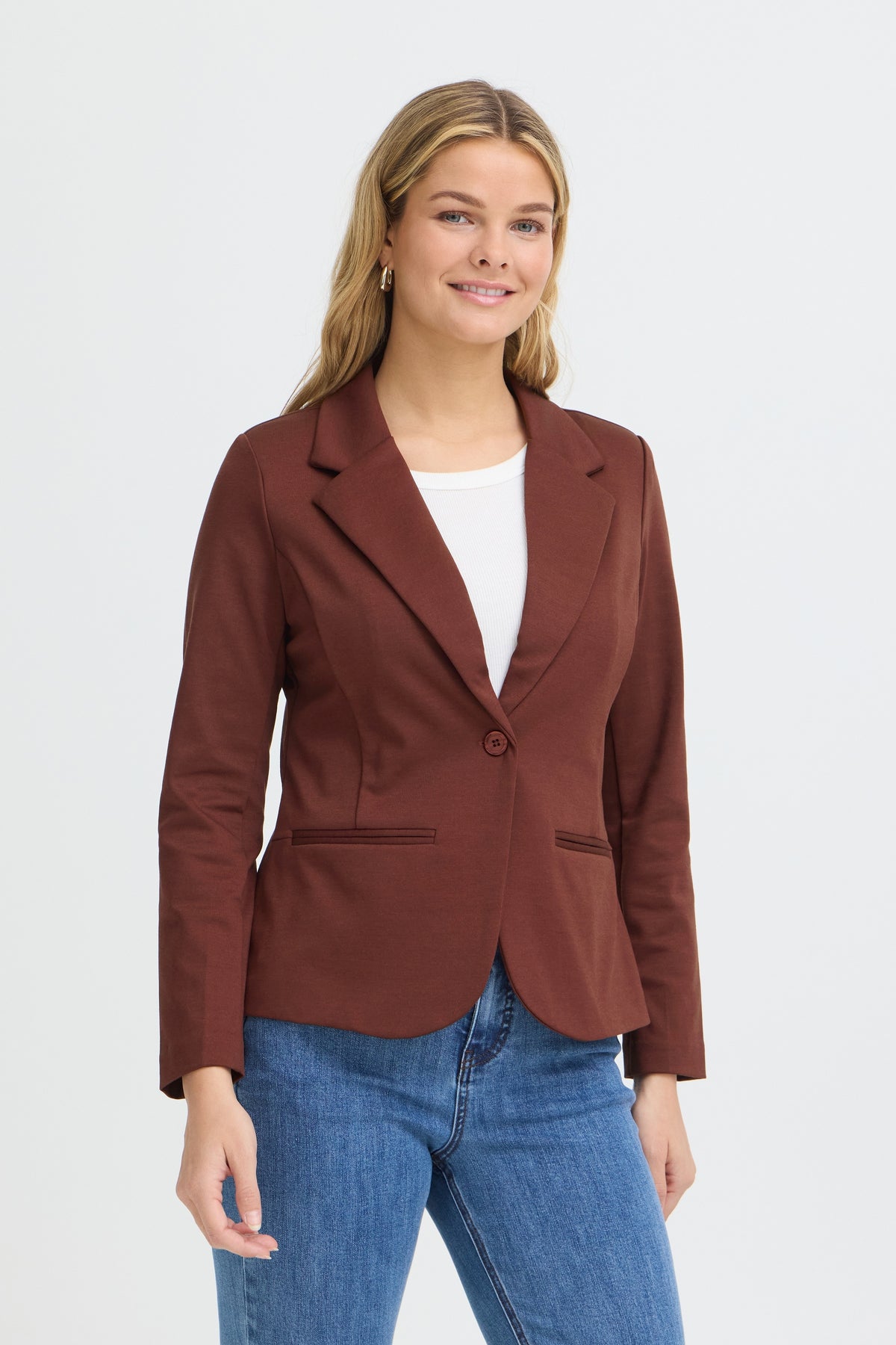 Fransa Blazer bronze - OAK Fashion Noordwolde