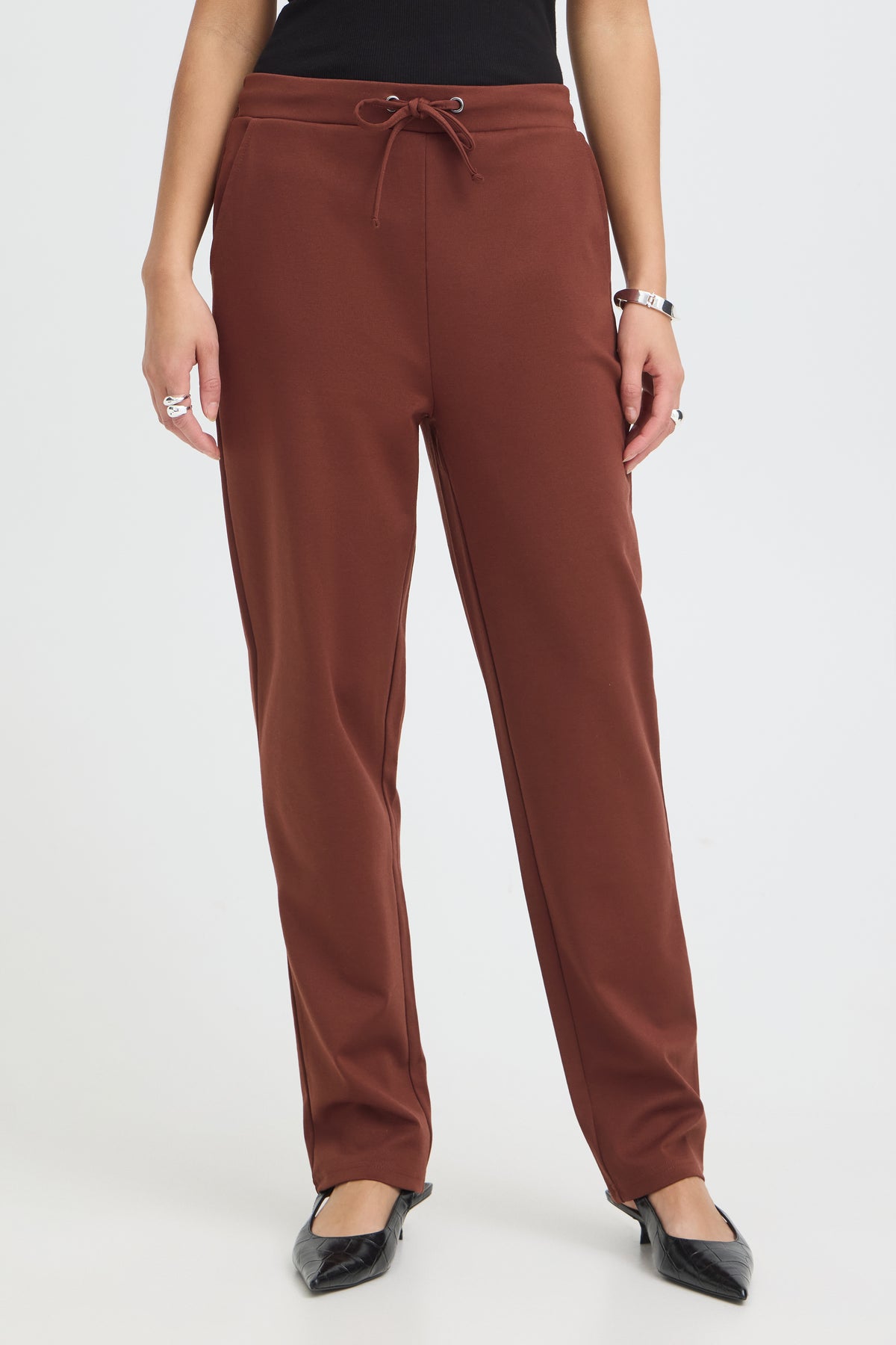 Fransa Fransa Pant bronze - OAK Fashion Noordwolde