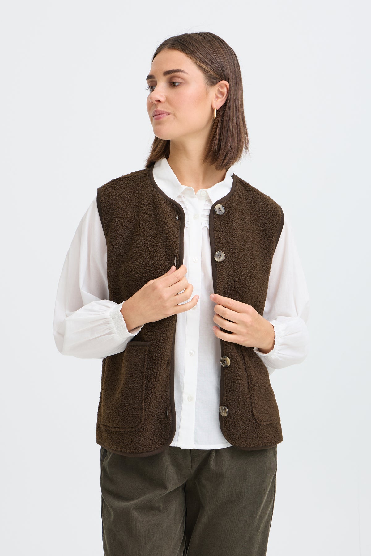 Fransa FRTENYA WA 1 Fudge - OAK Fashion Noordwolde