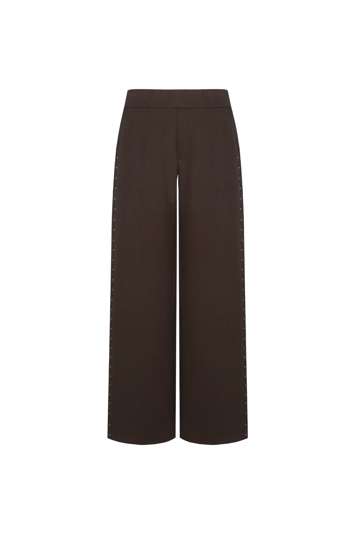 C&S The Label Pazia pants Bruin - OAK Fashion Noordwolde