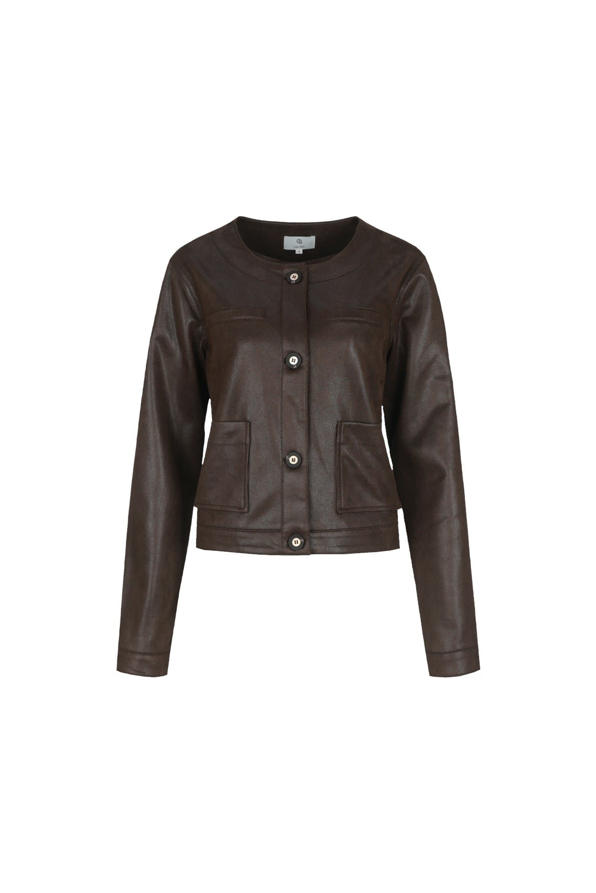 C&S The Label Ifra jacket Bruin - OAK Fashion Noordwolde