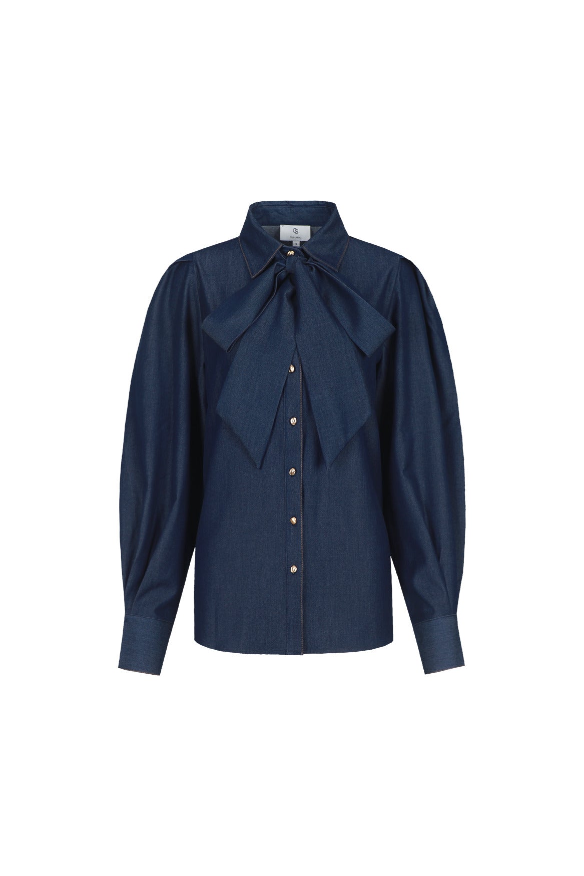 C&S The Label Lissa blouse Blauw - OAK Fashion Noordwolde