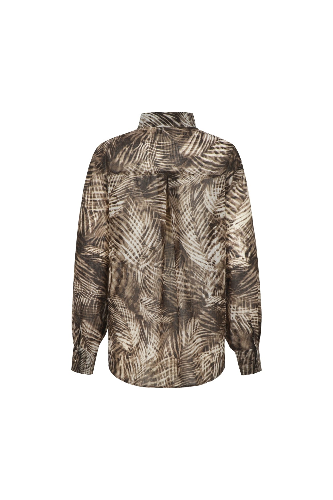 C&S The Label Leila blouse Bruin - OAK Fashion Noordwolde