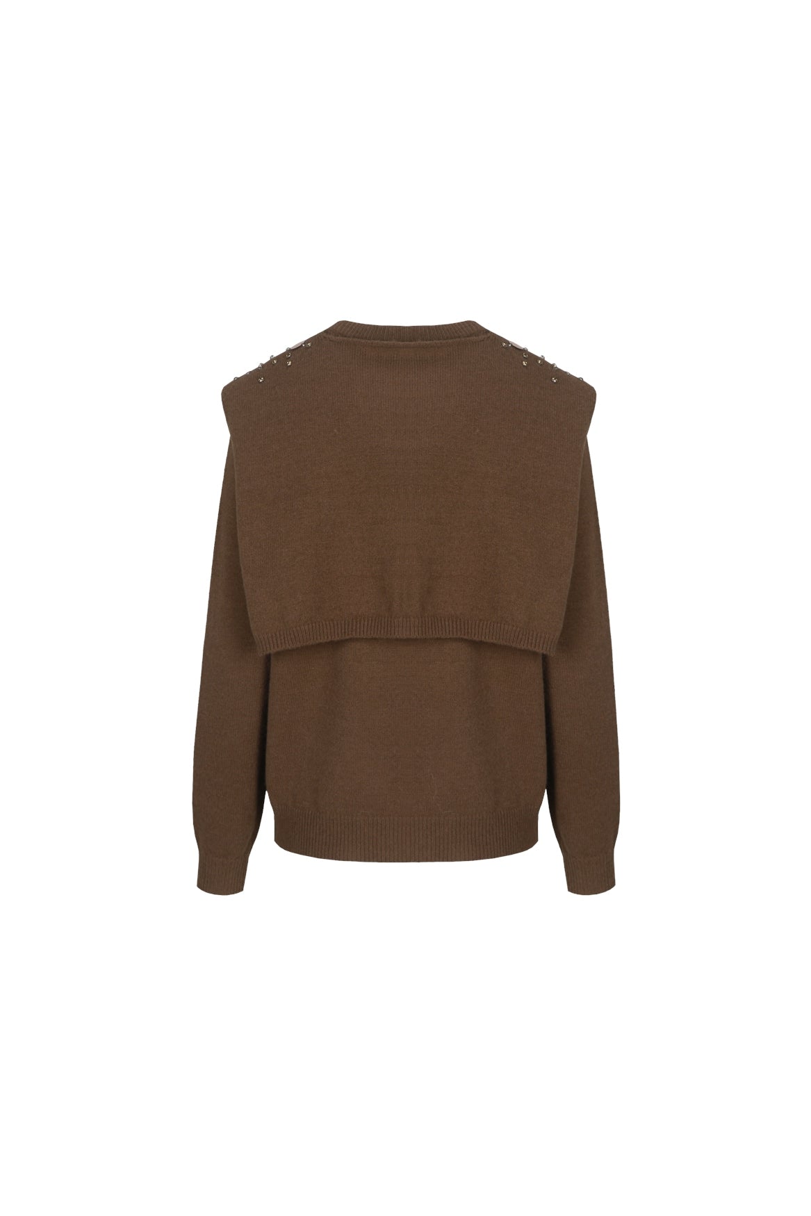 C&S The Label Kimmie knit pullover Bruin - OAK Fashion Noordwolde
