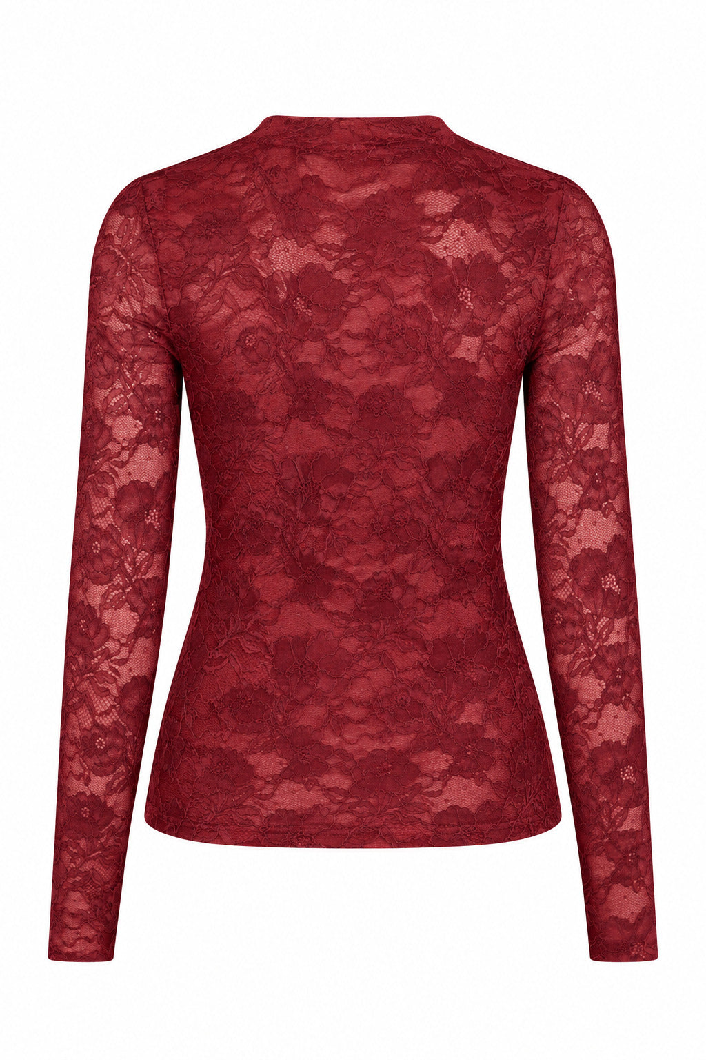 Lofty Manner Top Irea - Classic Lace Rood - OAK Fashion Noordwolde
