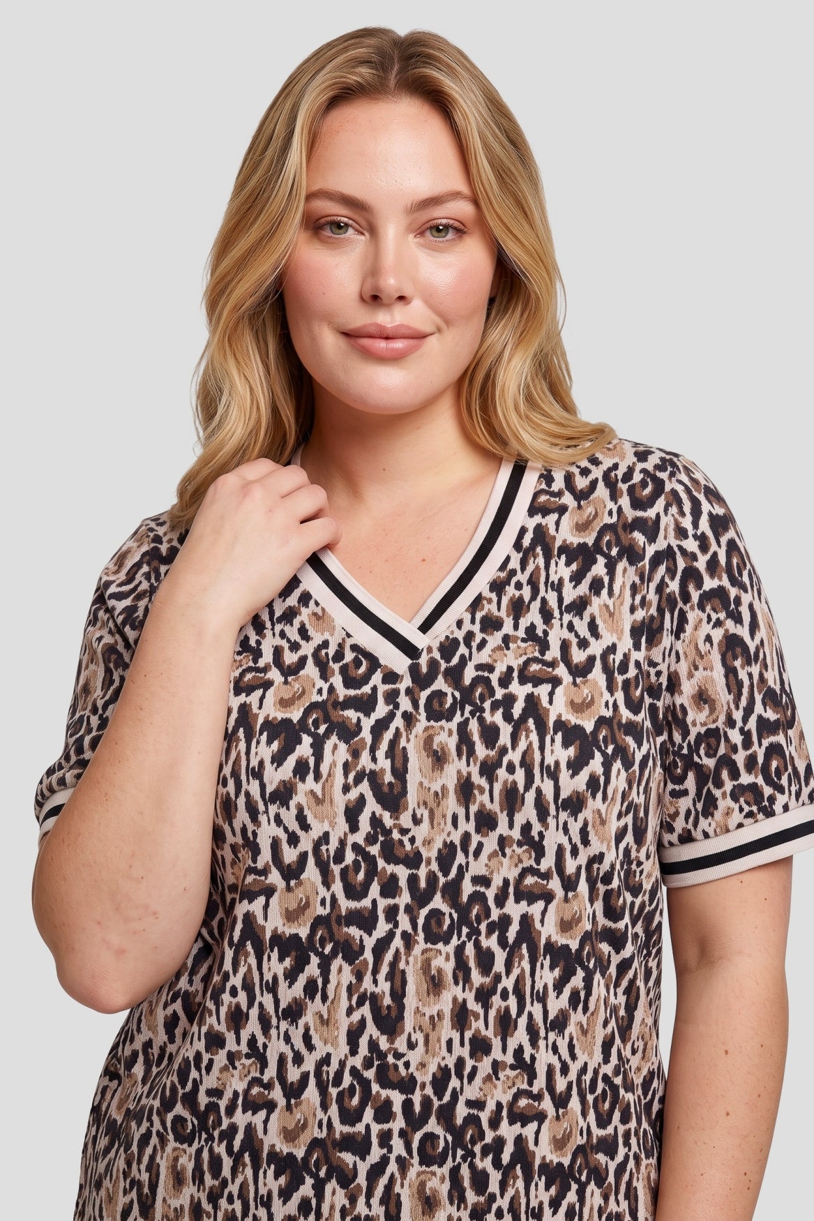 Exxcellent Camille top Bruin - OAK Fashion Noordwolde