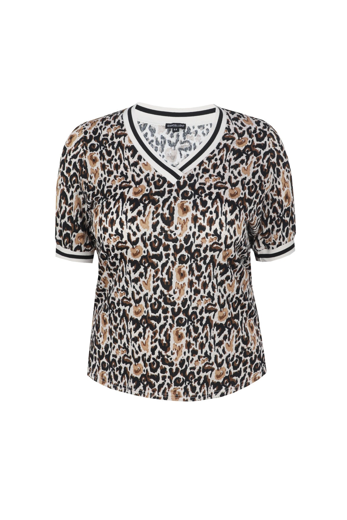 Exxcellent Camille top Bruin - OAK Fashion Noordwolde