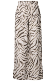 Street One Wide Leg Crepe Bruin - OAK Fashion Noordwolde