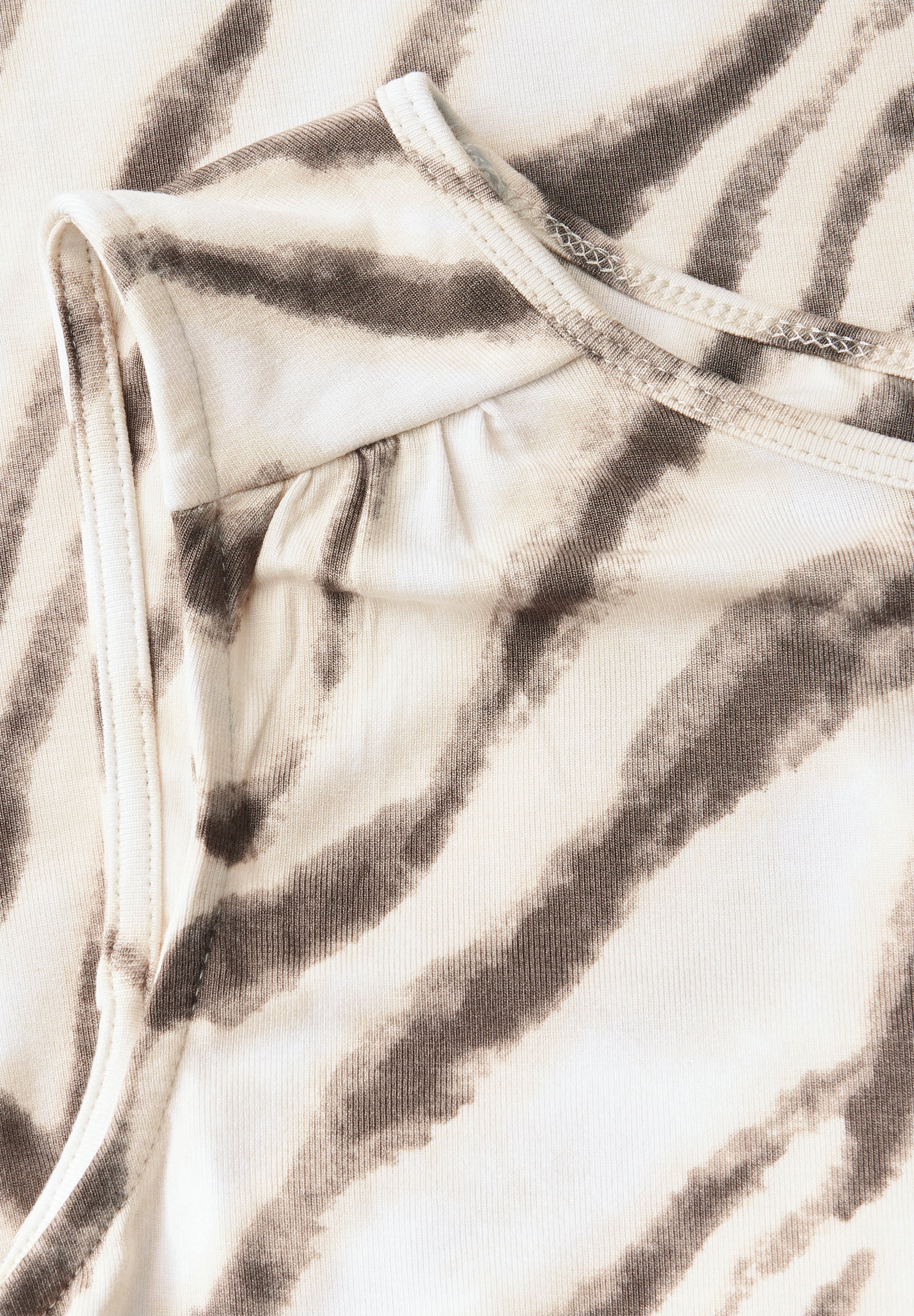 Street One Top Print Bruin - OAK Fashion Noordwolde