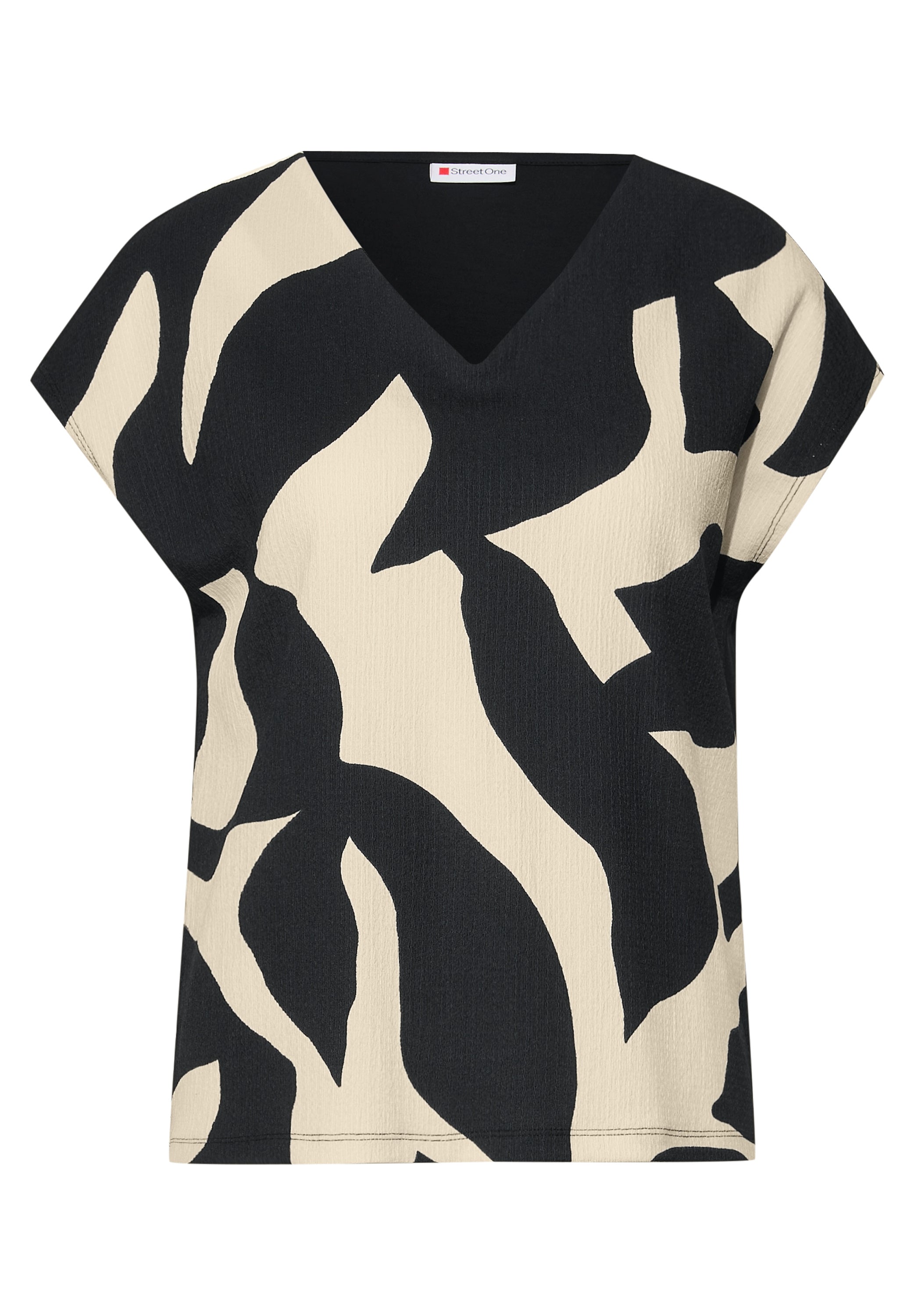 Street One Street One Top Print Grijs - OAK Fashion Noordwolde