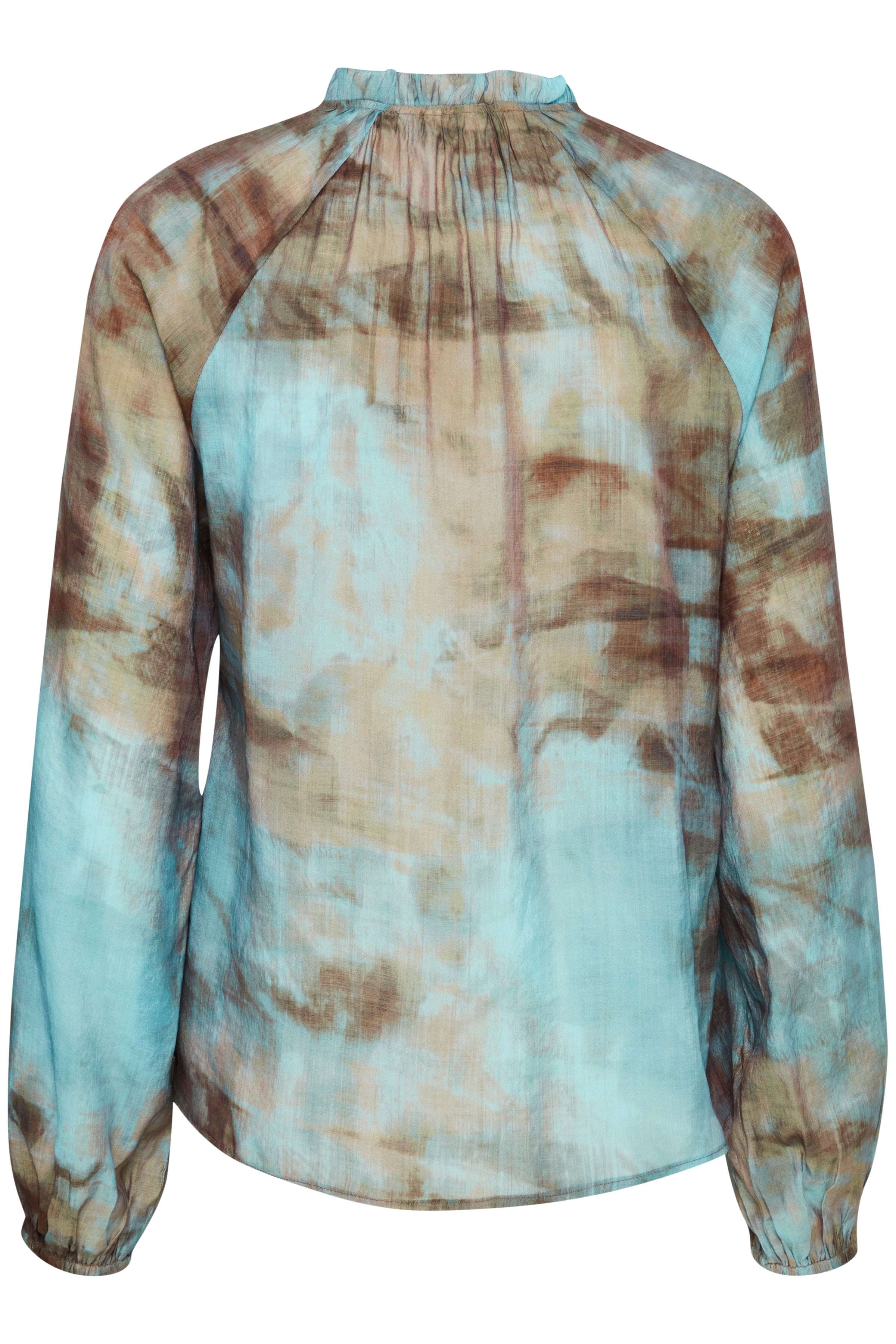 Fransa Fransa Top Illi Blauw - OAK Fashion Noordwolde