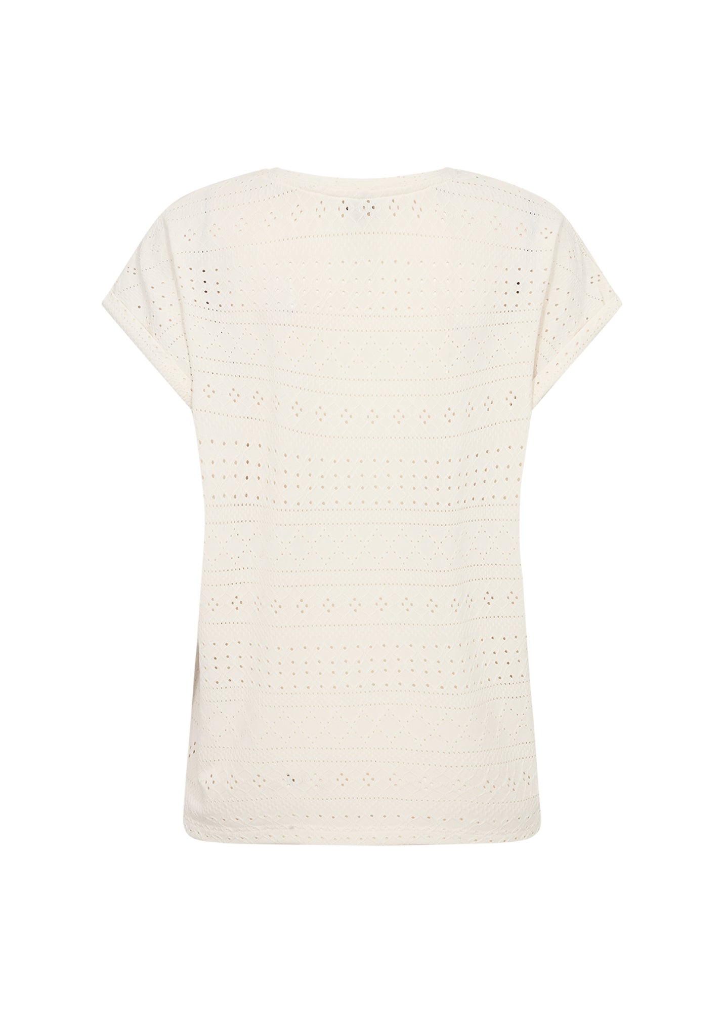 Soya Concept T-shirt Satine Wit - OAK Fashion Noordwolde