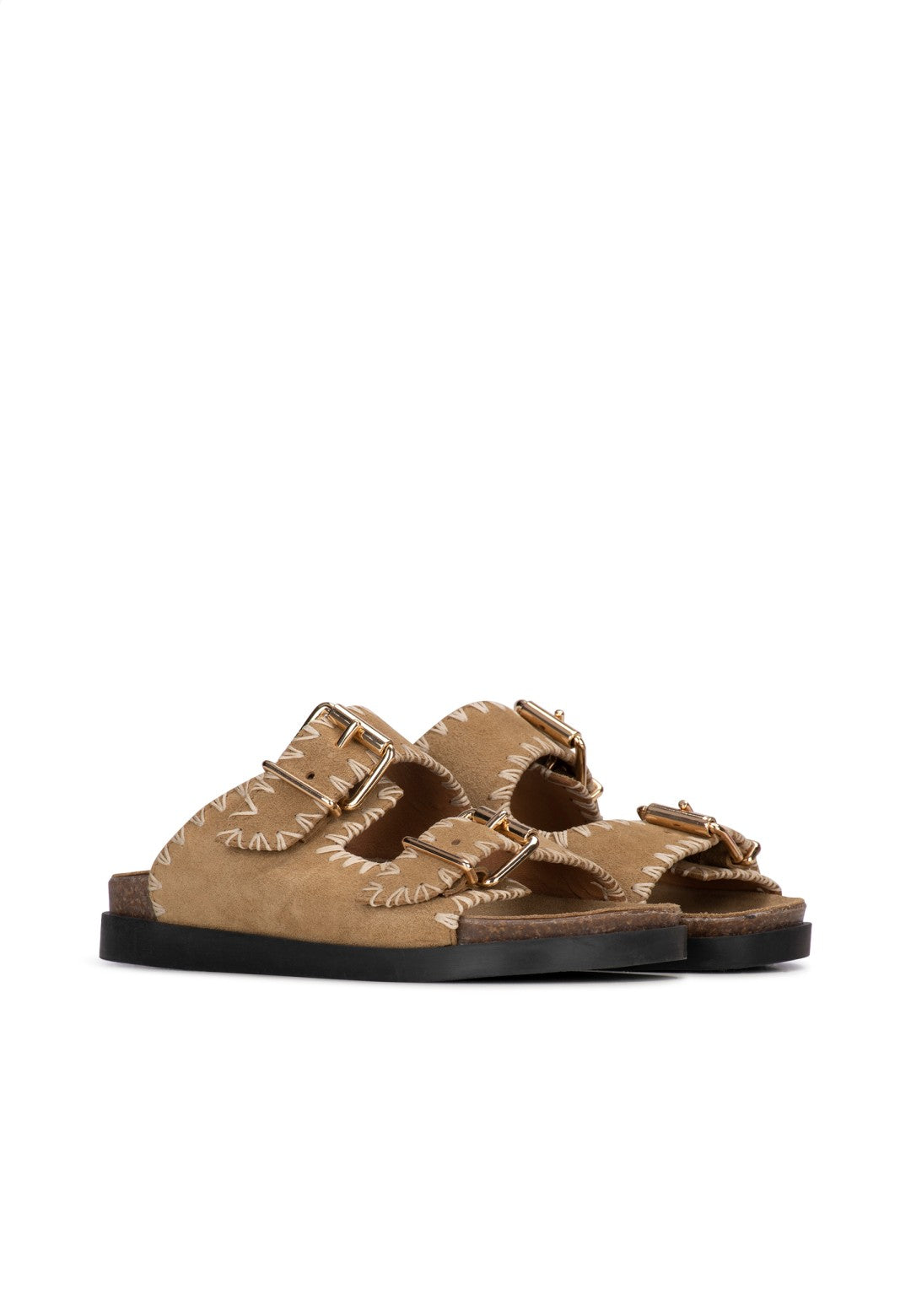 Poelman Slipper Rosalia Bruin - OAK Fashion Noordwolde