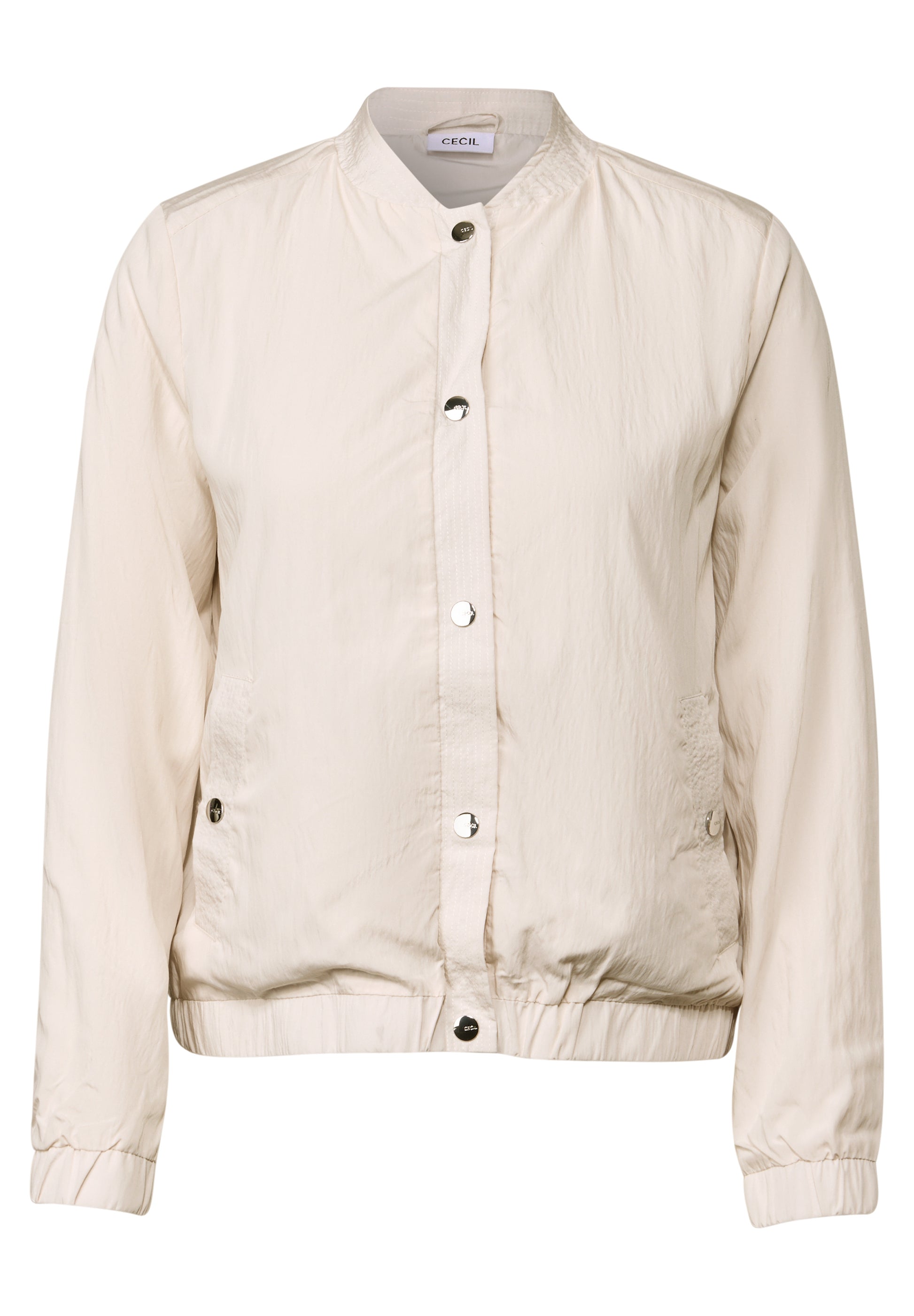 Cecil Bomberjack Blouson Wit - OAK Fashion Noordwolde