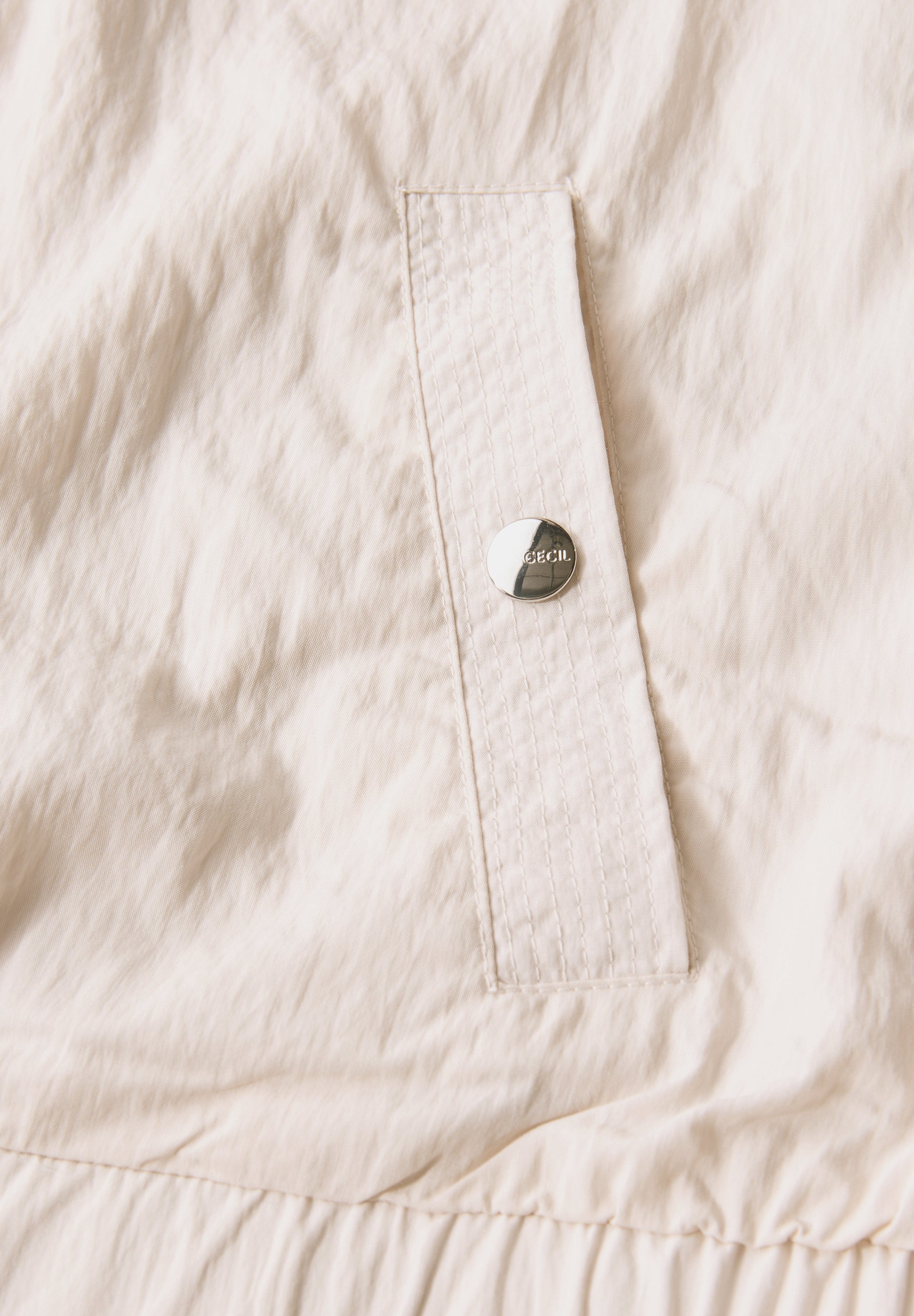 Cecil Bomberjack Blouson Wit - OAK Fashion Noordwolde