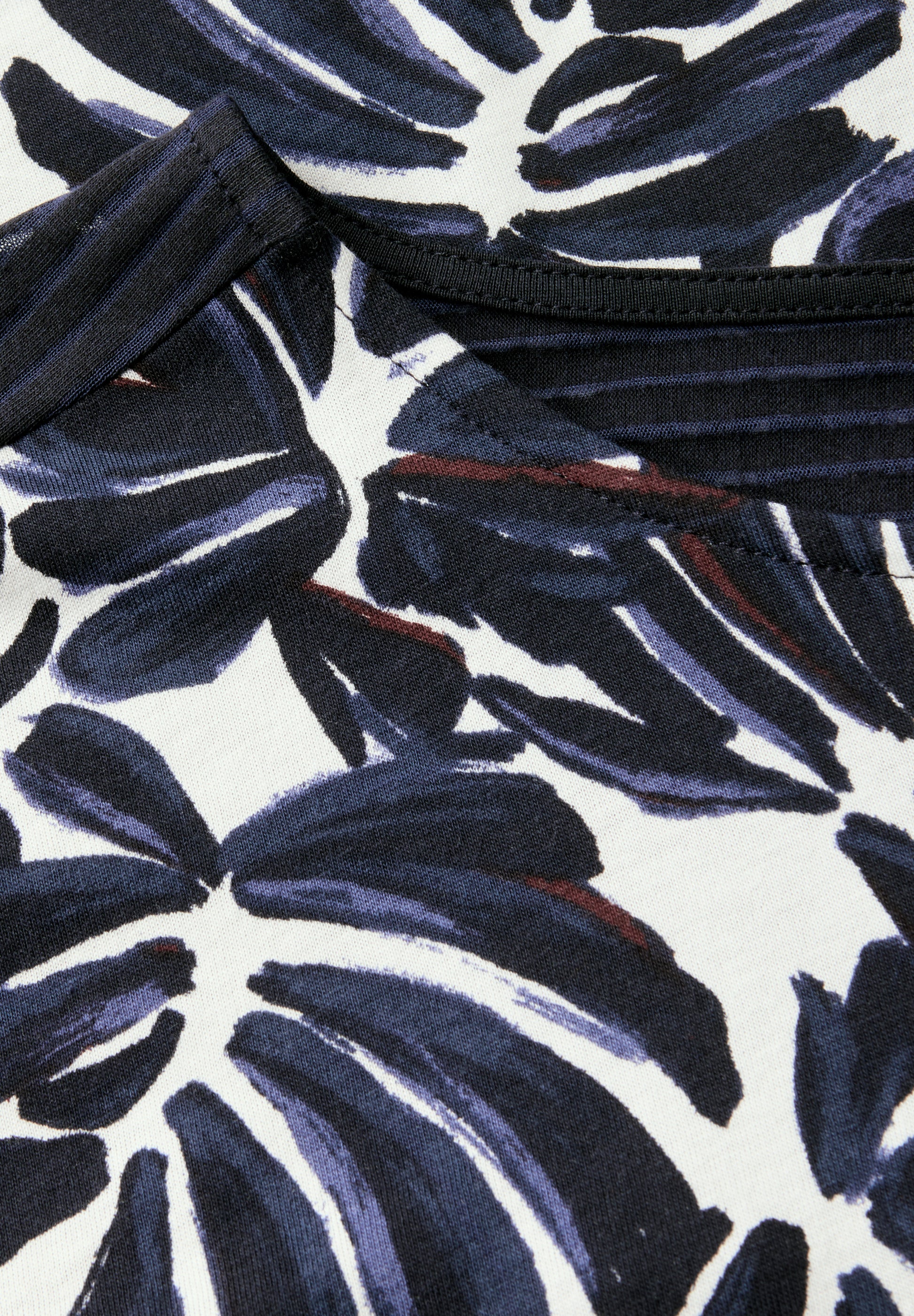 Cecil Top Out Mix Blauw - OAK Fashion Noordwolde