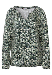 Street One Shirt Print Groen - OAK Fashion Noordwolde