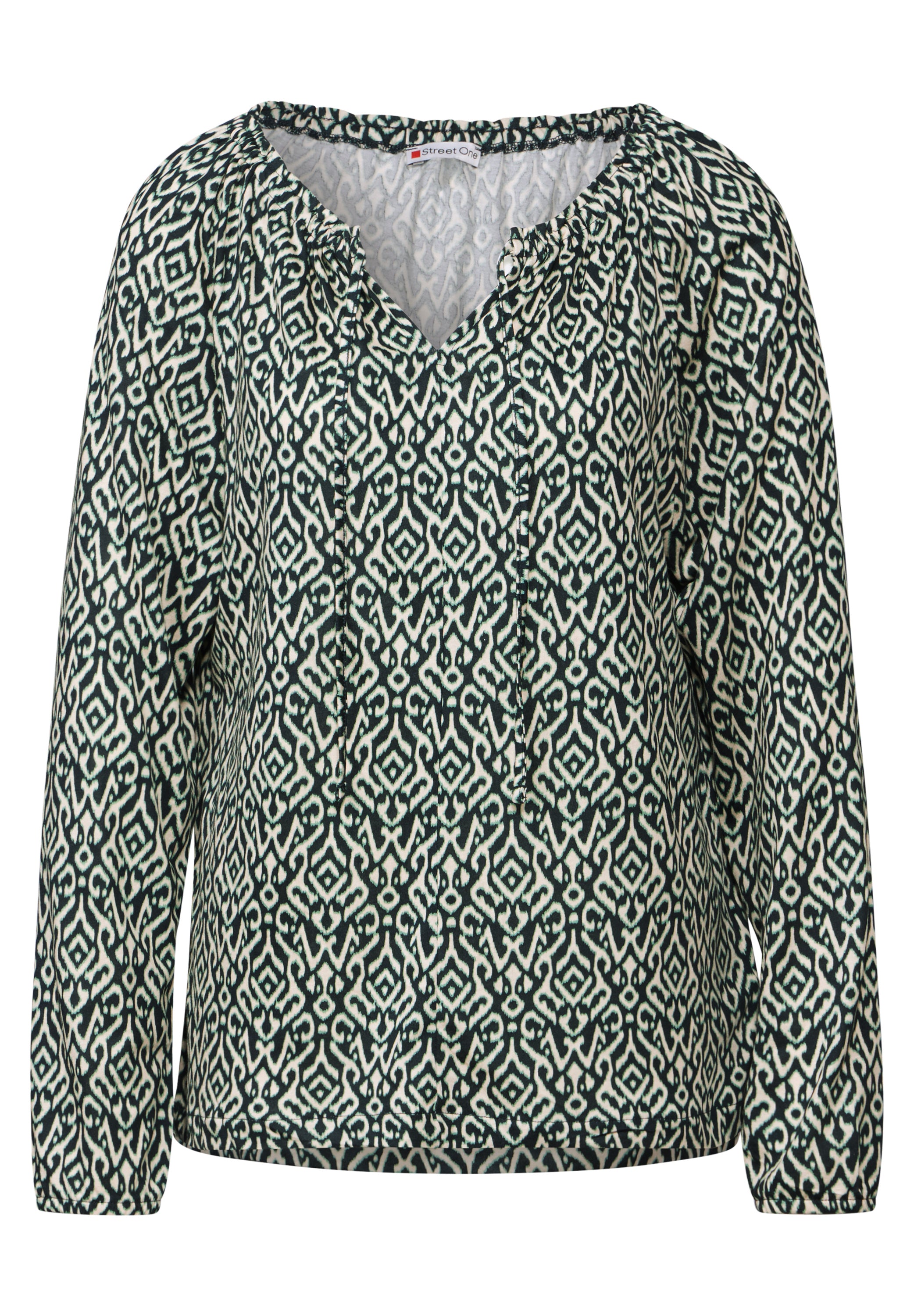 Street One Shirt Print Groen - OAK Fashion Noordwolde