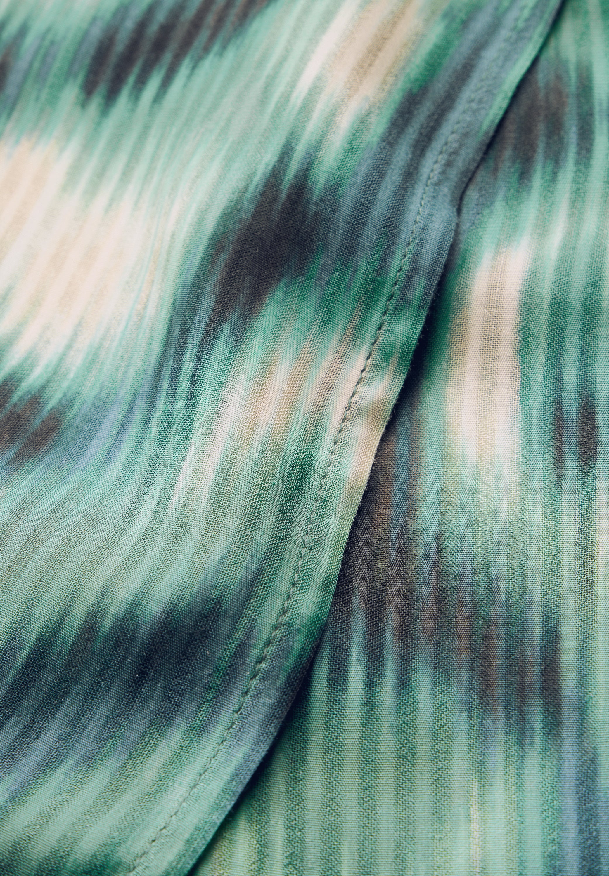 Street One Sjaal Stripe Groen - OAK Fashion Noordwolde