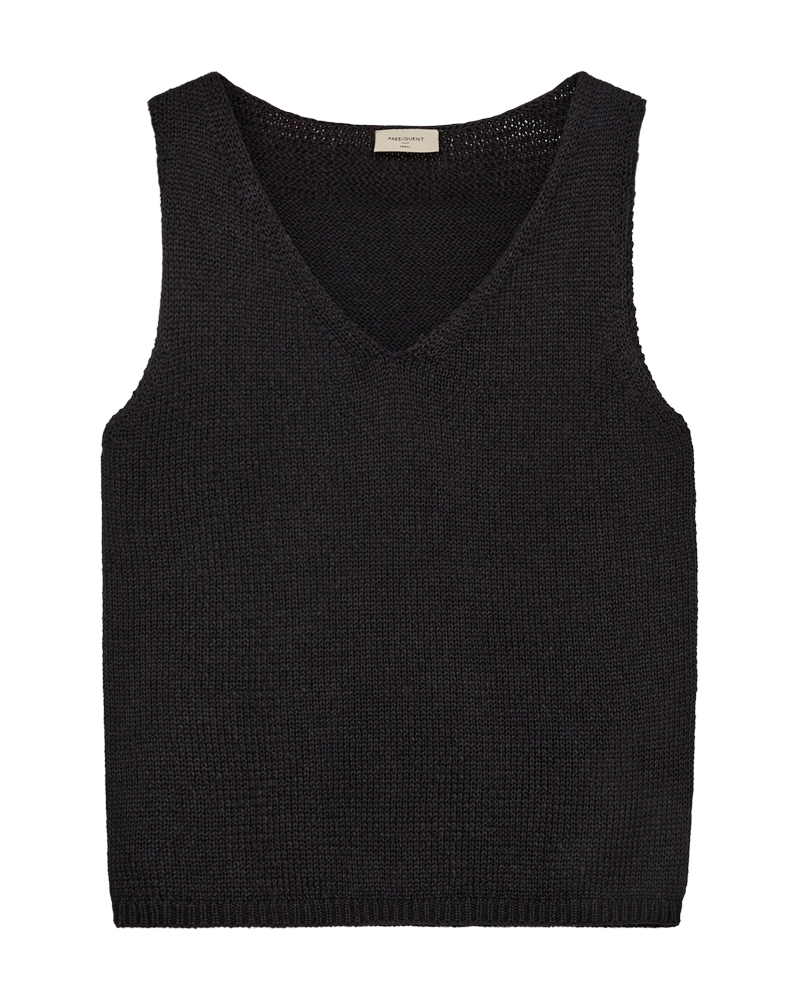 Freequent Top Grscaliva Top Zwart - OAK Fashion Noordwolde