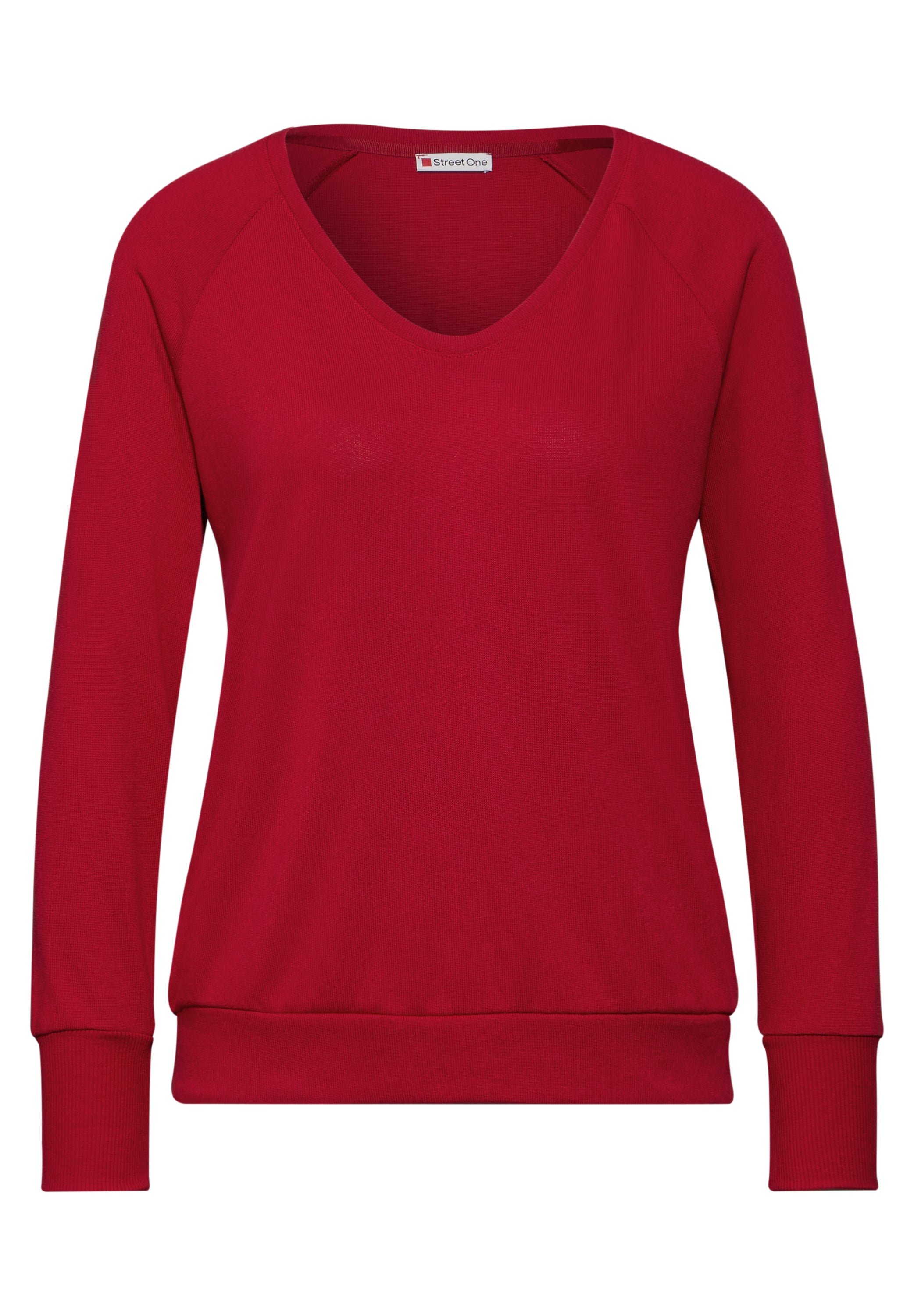 Street One Top Red Rood - OAK Fashion Noordwolde