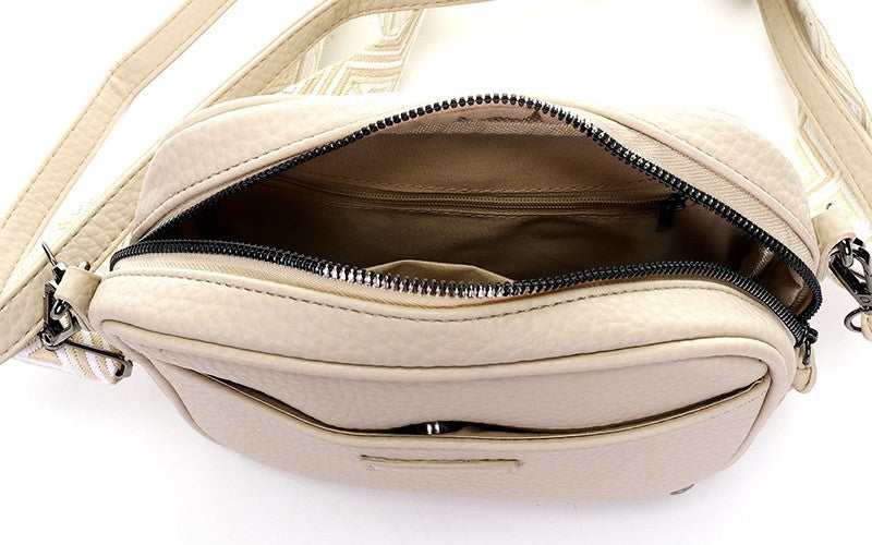 Schoudertasje Padola Wit - OAK Fashion Noordwolde