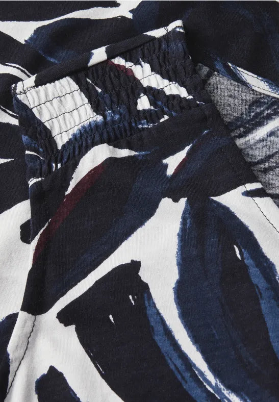 Cecil Top Mouwloos Blauw - OAK Fashion Noordwolde