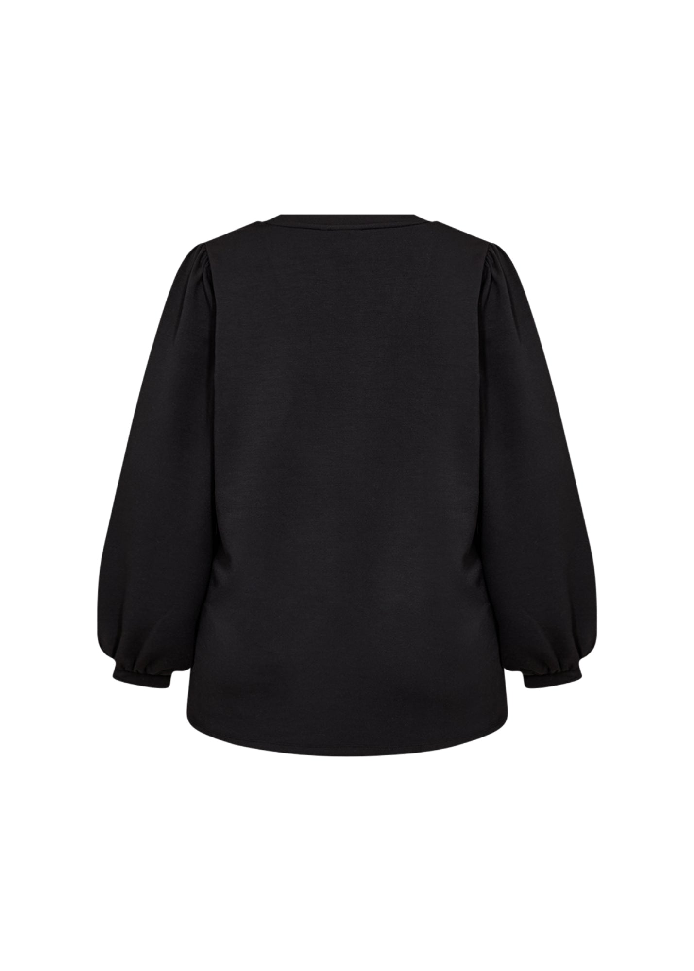 Wasabi Top Sabina Zwart - OAK Fashion Noordwolde