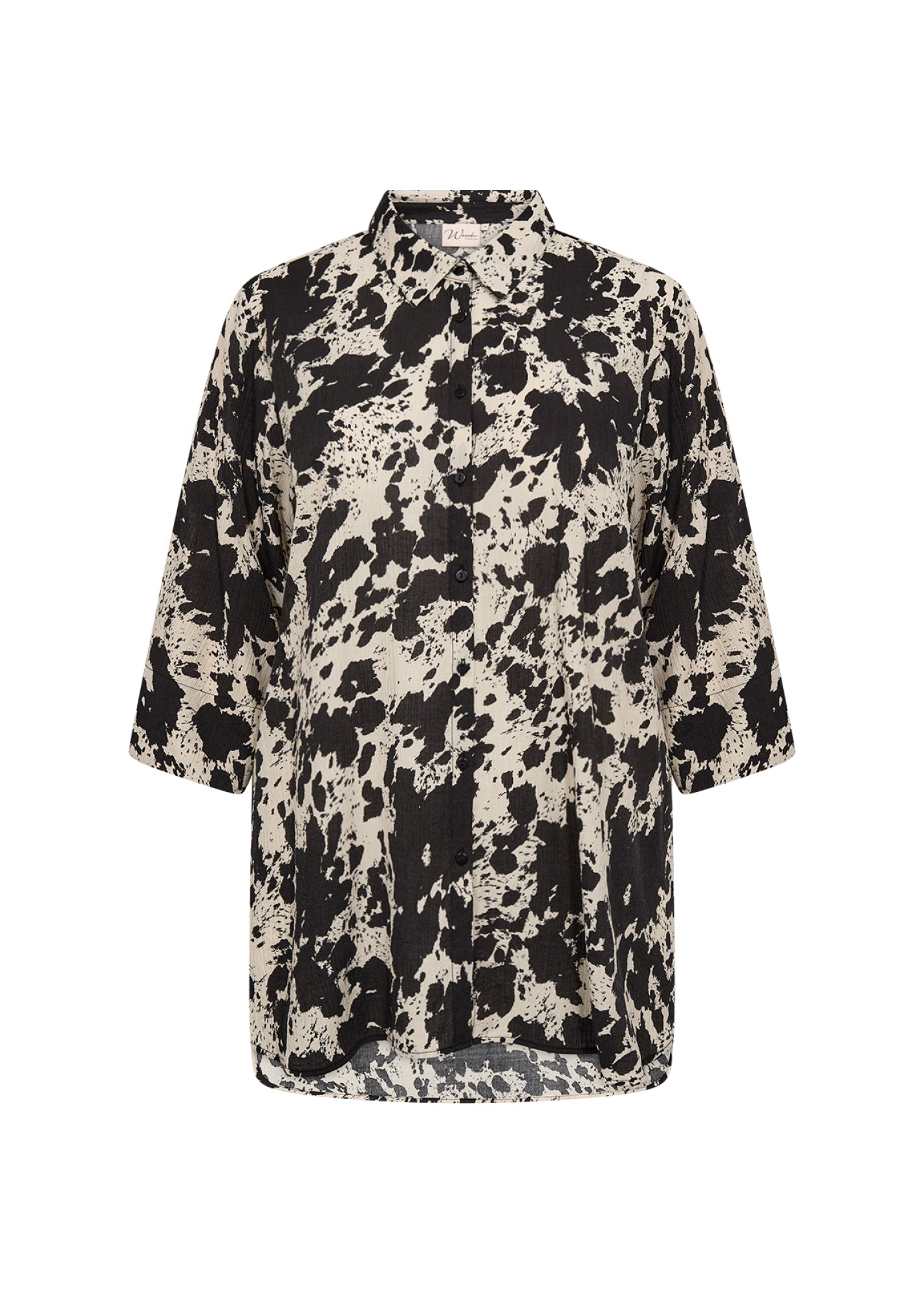 Wasabi Blouse Nikita Zwart - OAK Fashion Noordwolde