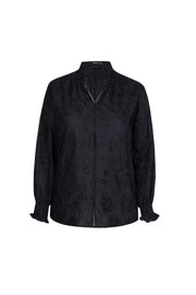 Exxcellent Blouse Emmeline Zwart - OAK Fashion Noordwolde